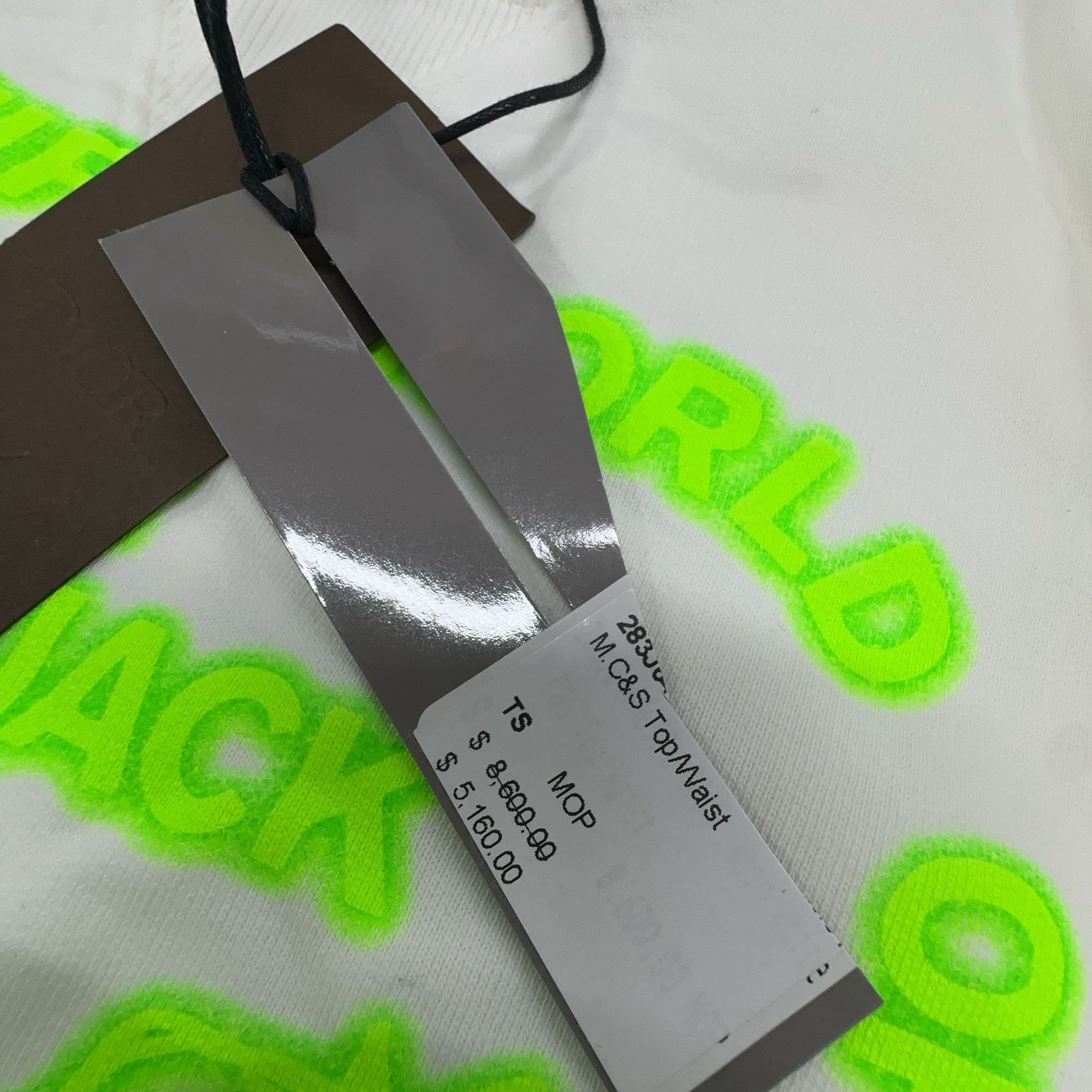 Dior Dior x Cactus Jack Neon Logo Sweatshirt Size S Size US S / EU 44-46 / 1 - 4 Thumbnail