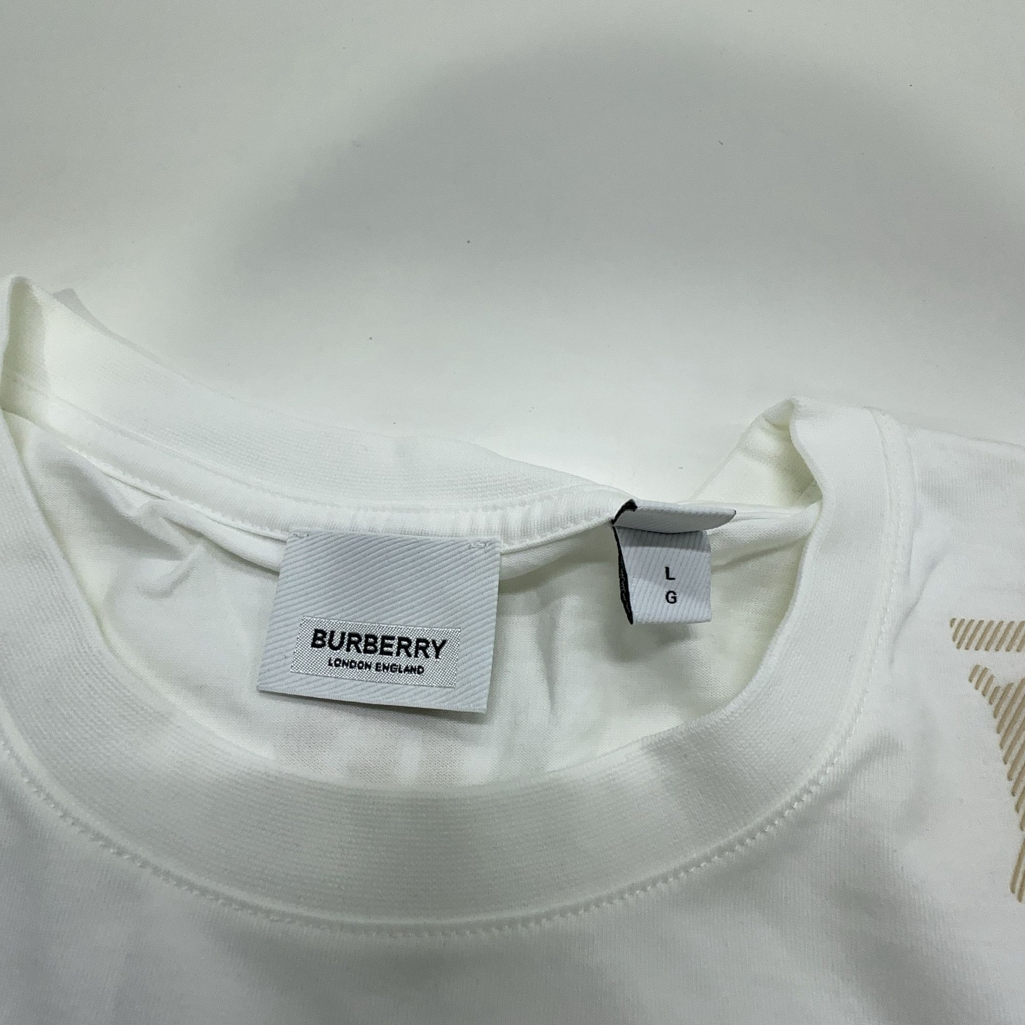 Burberry Burberry Monogram Print T-Shirt L Size L / US 10 / IT 46 - 4 Thumbnail