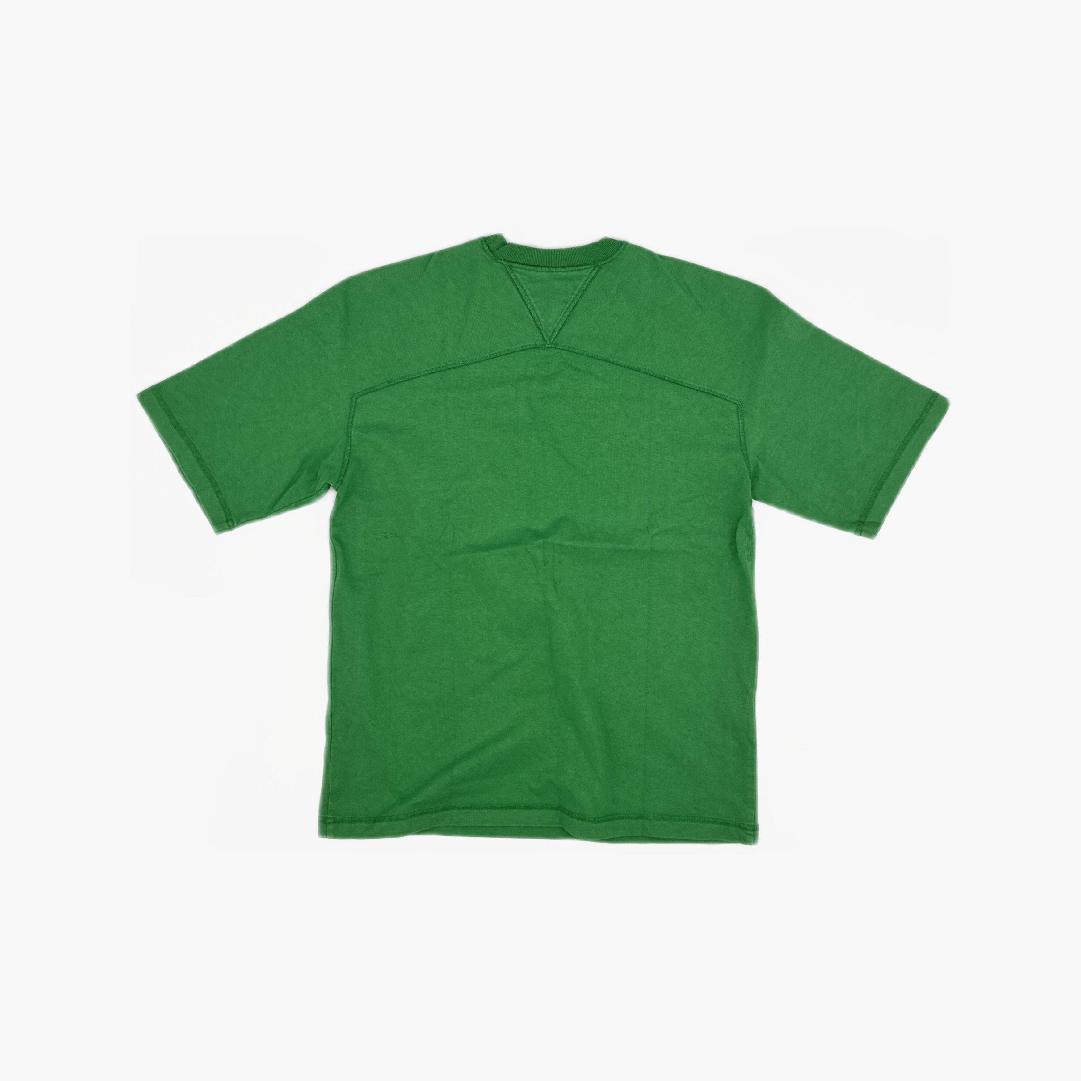 Bottega Veneta Bottega Veneta Green Cotton T-Shirt Size M Size US M / EU 48-50 / 2 - 2 Thumbnail