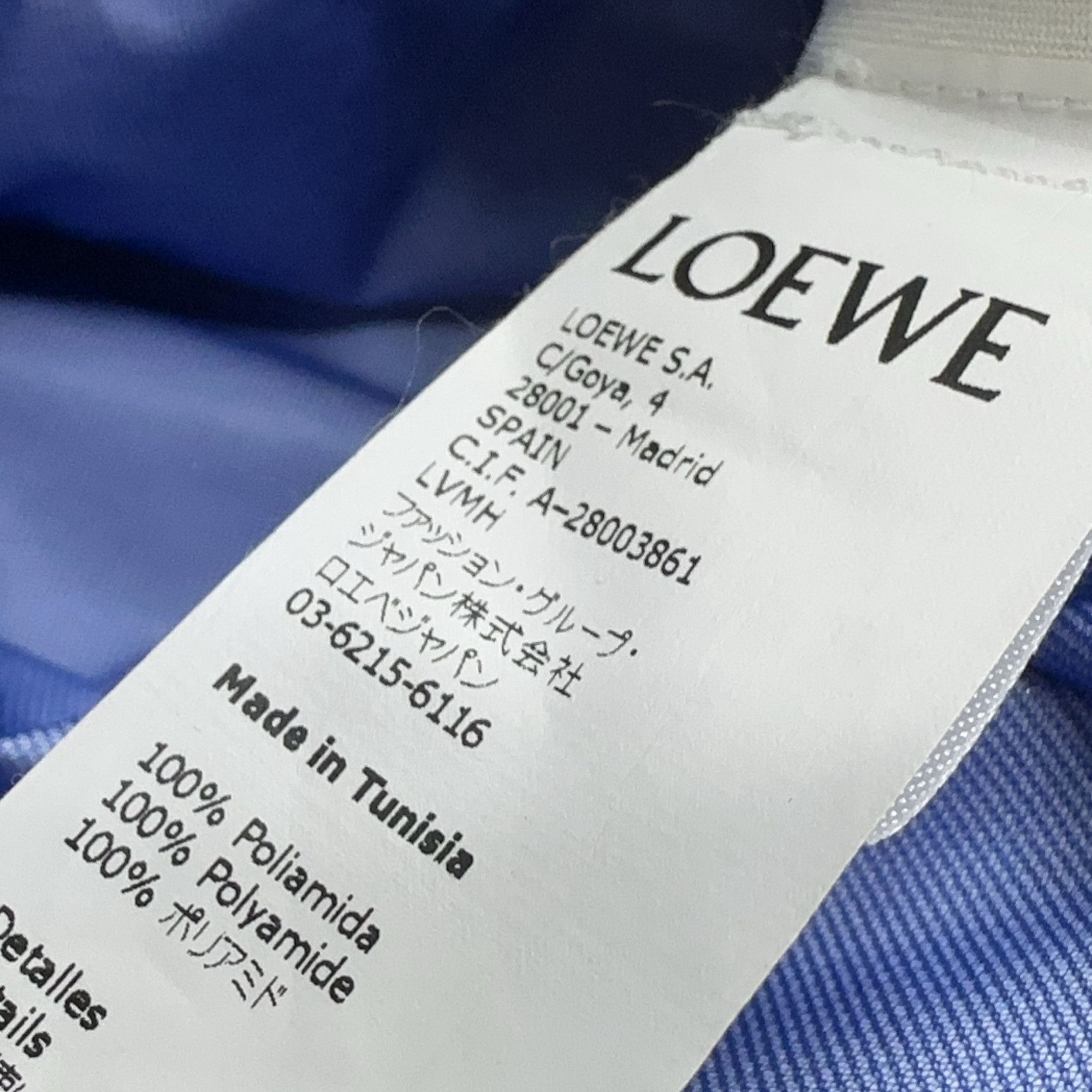 Loewe LOEWE Eye Graphic Hooded Windbreaker Size S Size US S / EU 44-46 / 1 - 5 Thumbnail