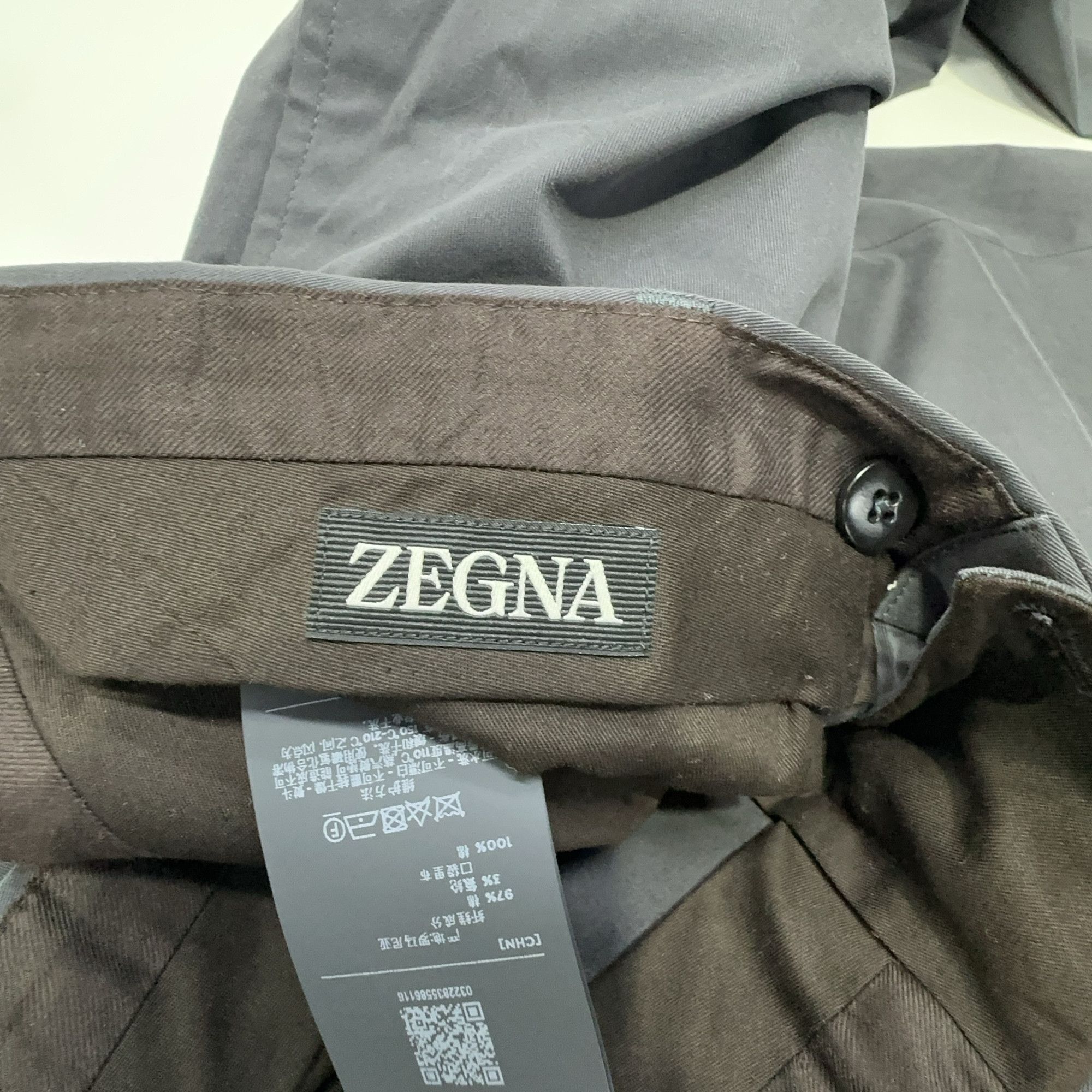 Z Zegna Zegna Straight Leg Cotton Casual Pants 40 Size US 40 / EU 56 - 5 Thumbnail