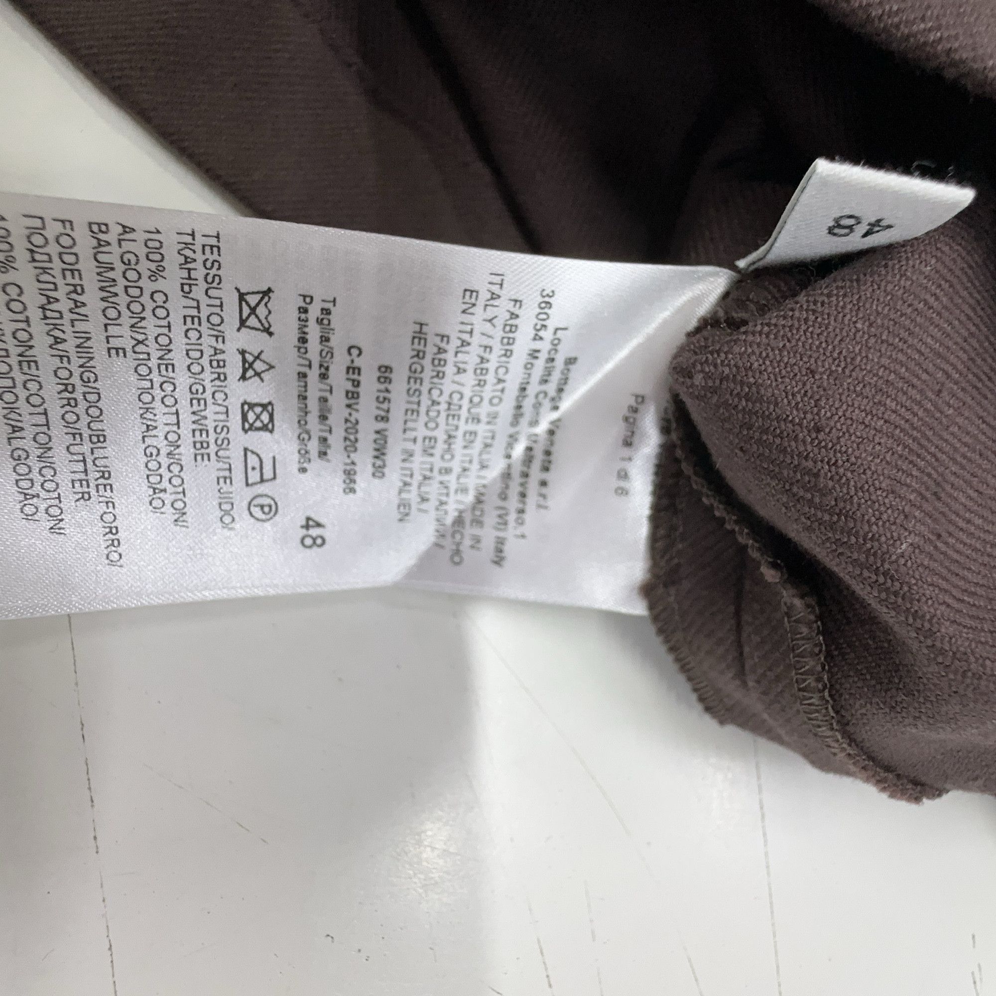 Bottega Veneta Bottega Veneta Cotton Twill Pocket Shirt 48 Size US M / EU 48-50 / 2 - 4 Thumbnail
