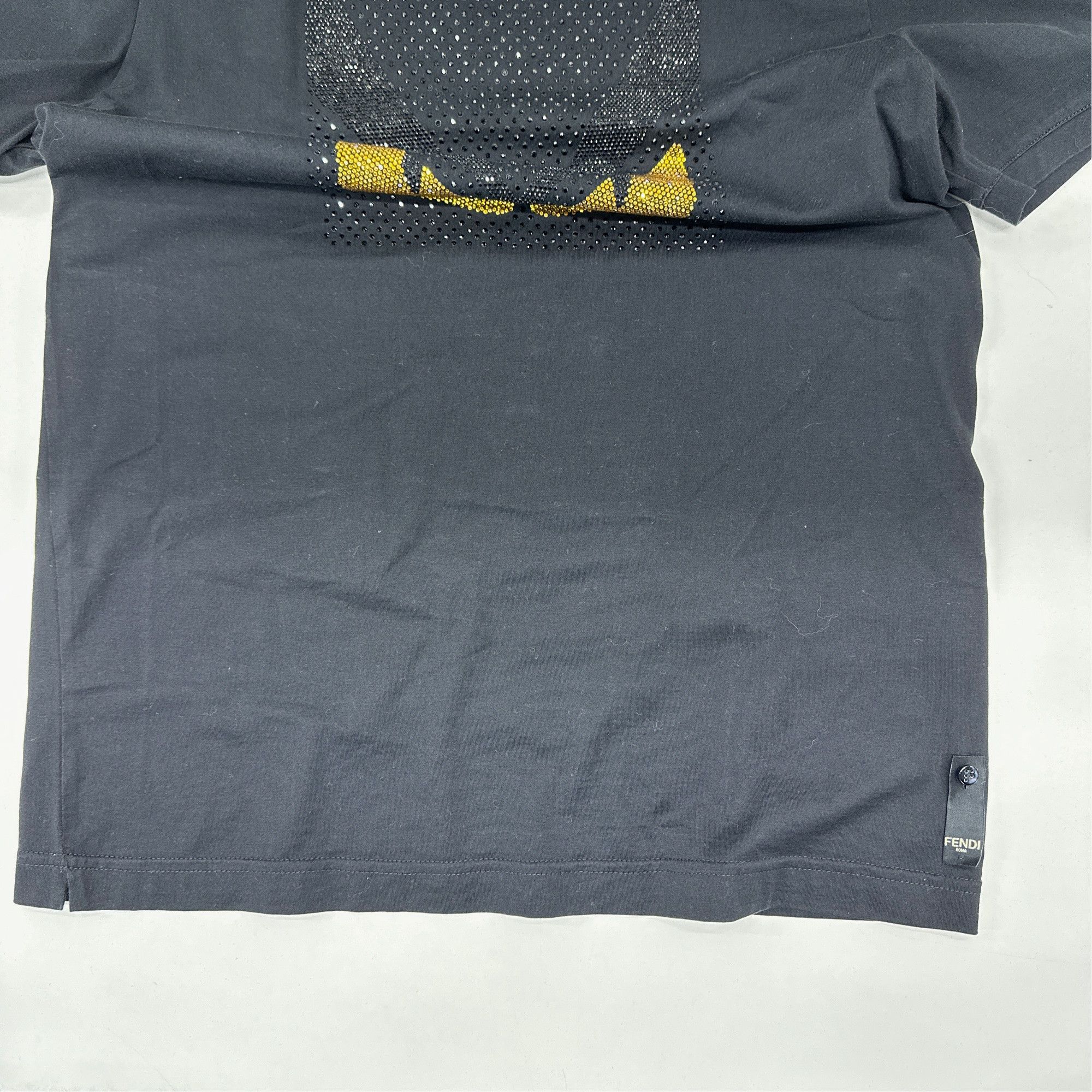 Fendi Fendi Monster Eyes Embellished T-Shirt US M Size US M / EU 48-50 / 2 - 7 Thumbnail