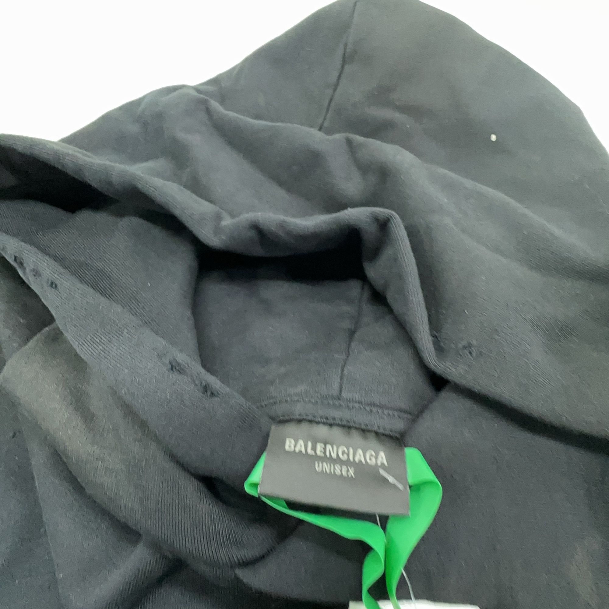 Balenciaga Balenciaga Bitcoin Logo Distressed Hoodie Size L Size US L / EU 52-54 / 3 - 5 Thumbnail