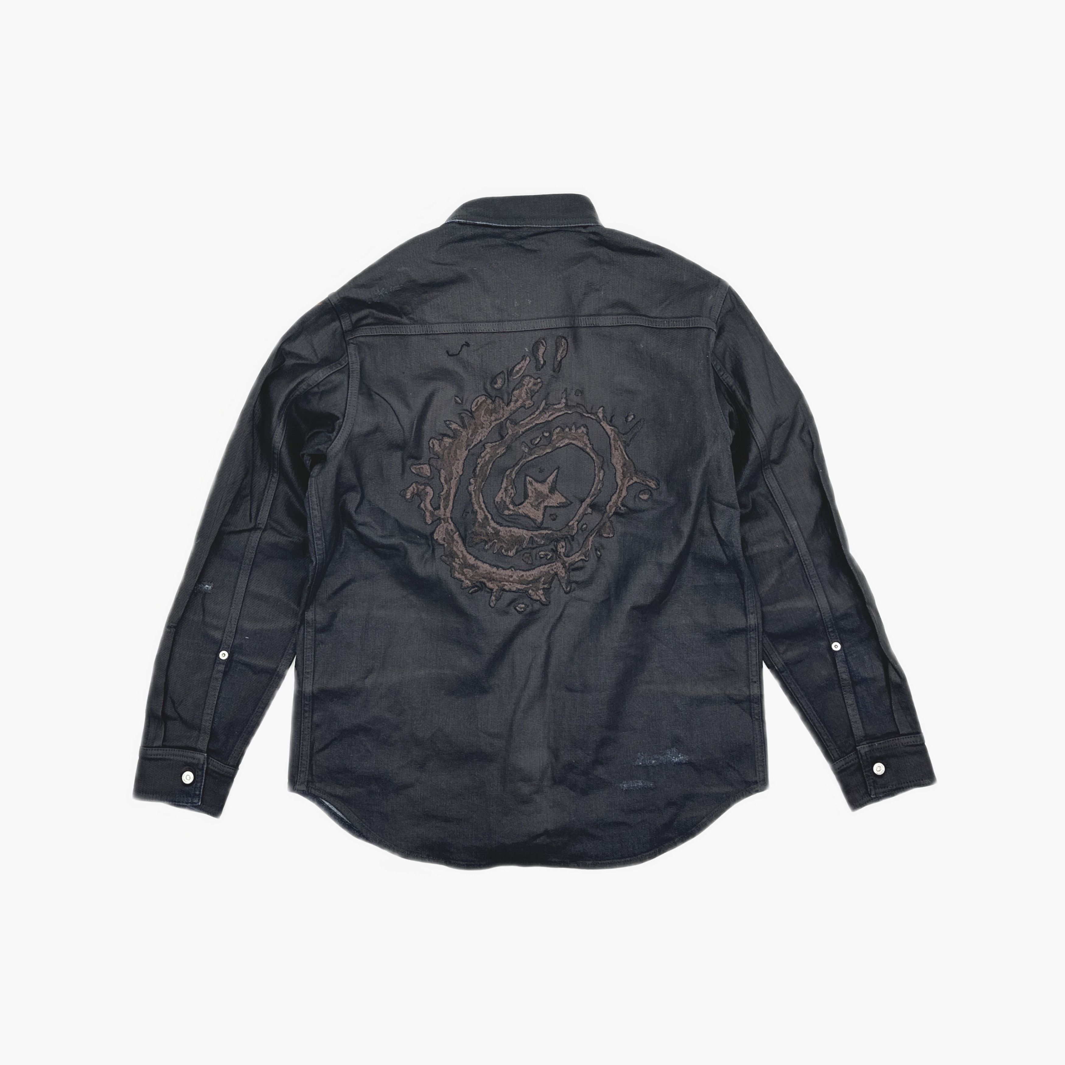 Dior Dior x Travis Scott Cactus Jack Denim Shirt 39 Size US M / EU 48-50 / 2 - 2 Thumbnail