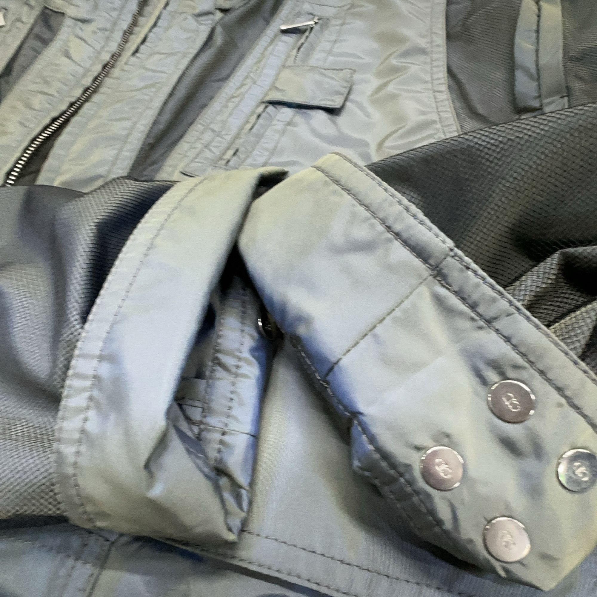 Dior Dior Mesh Paneled Reflective Light Jacket 48 Size US M / EU 48-50 / 2 - 6 Thumbnail