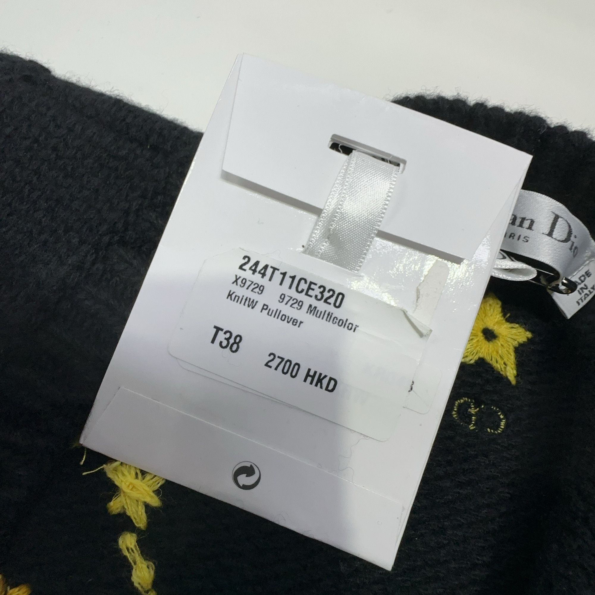 Dior Dior Zodiac Embroidered Knit Vest Size 38 Size S / US 4 / IT 40 - 6 Thumbnail