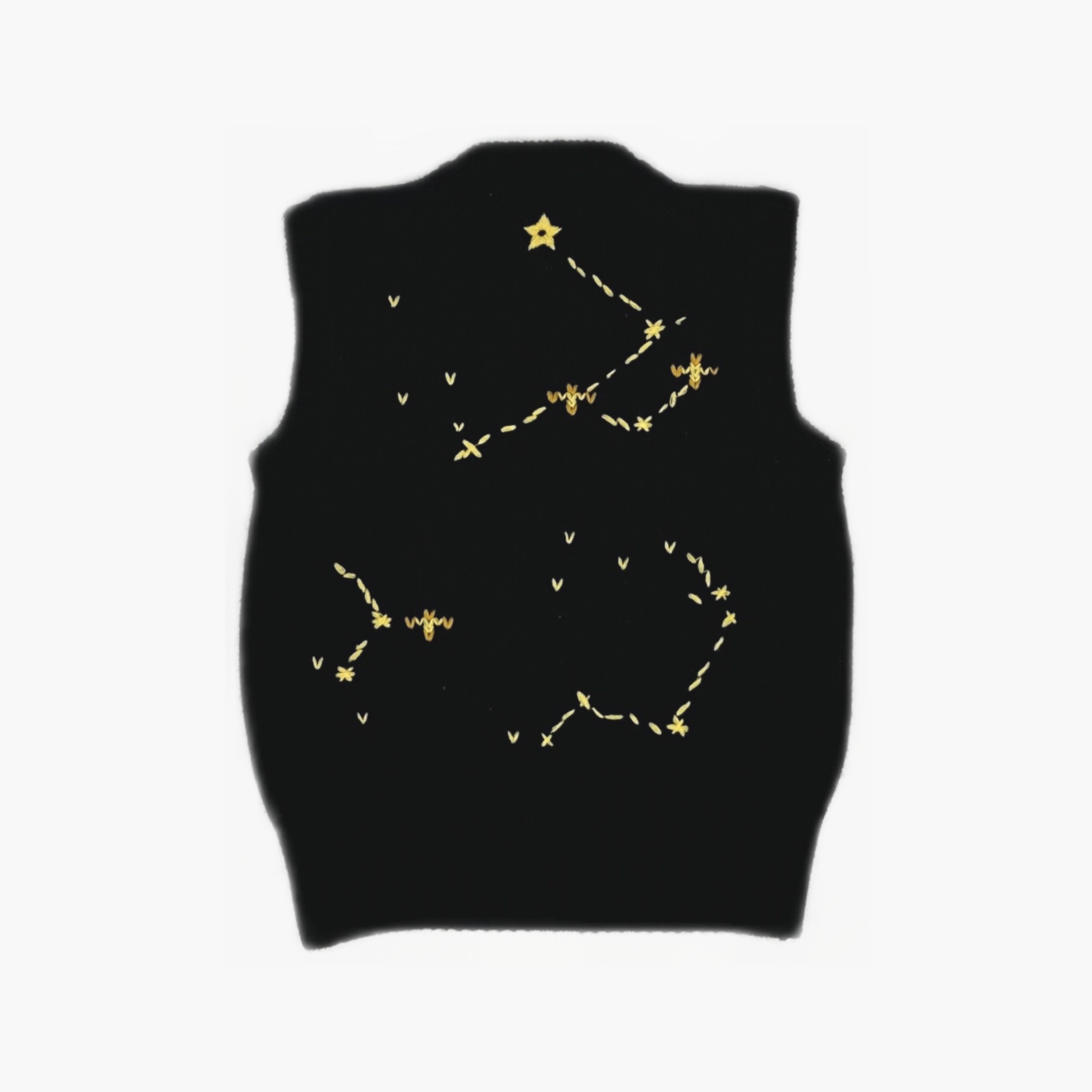 Dior Dior Zodiac Embroidered Knit Vest Size 38 Size S / US 4 / IT 40 - 2 Thumbnail