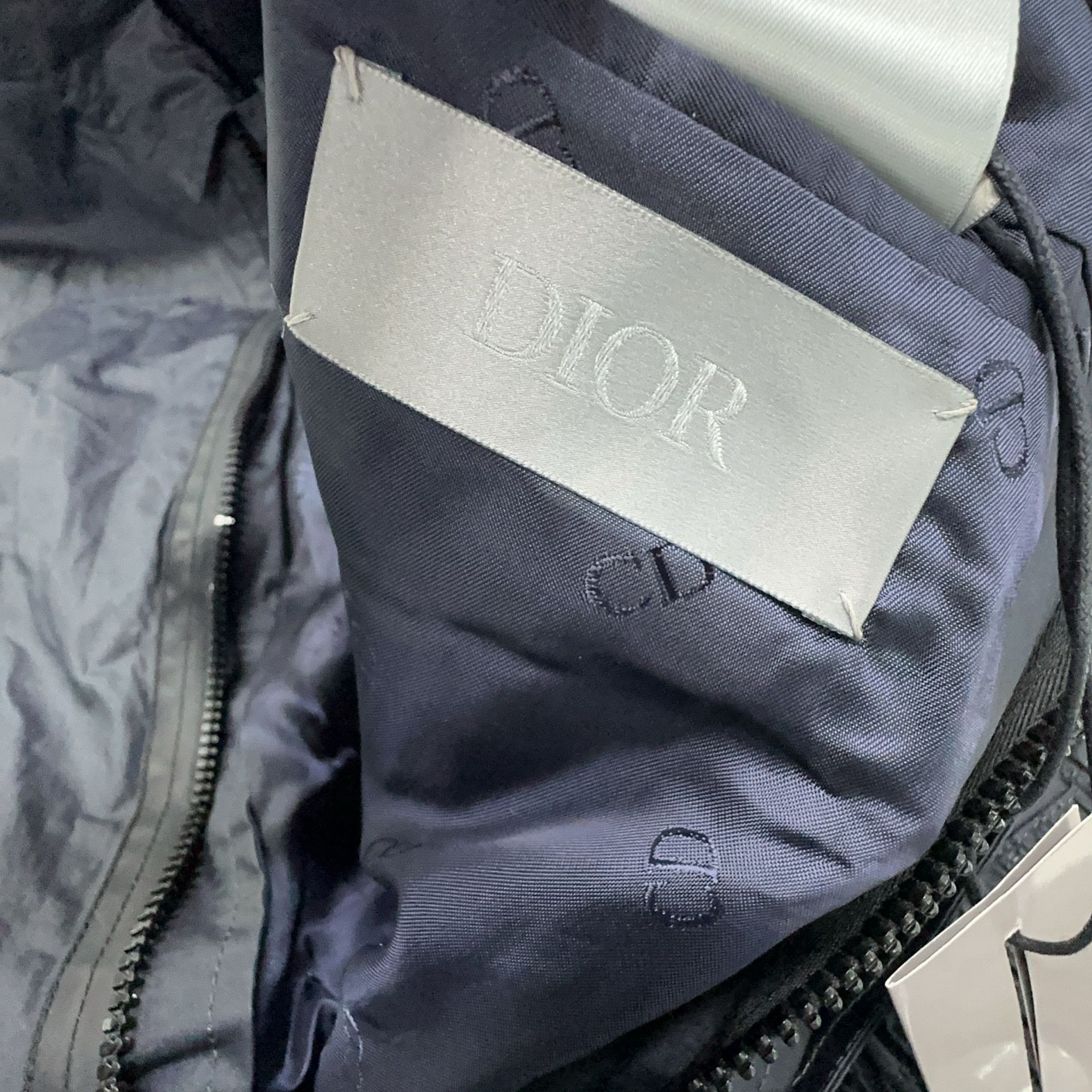 Dior Dior Navy Woven Buckle Field Jacket 46 Size US S / EU 44-46 / 1 - 6 Thumbnail
