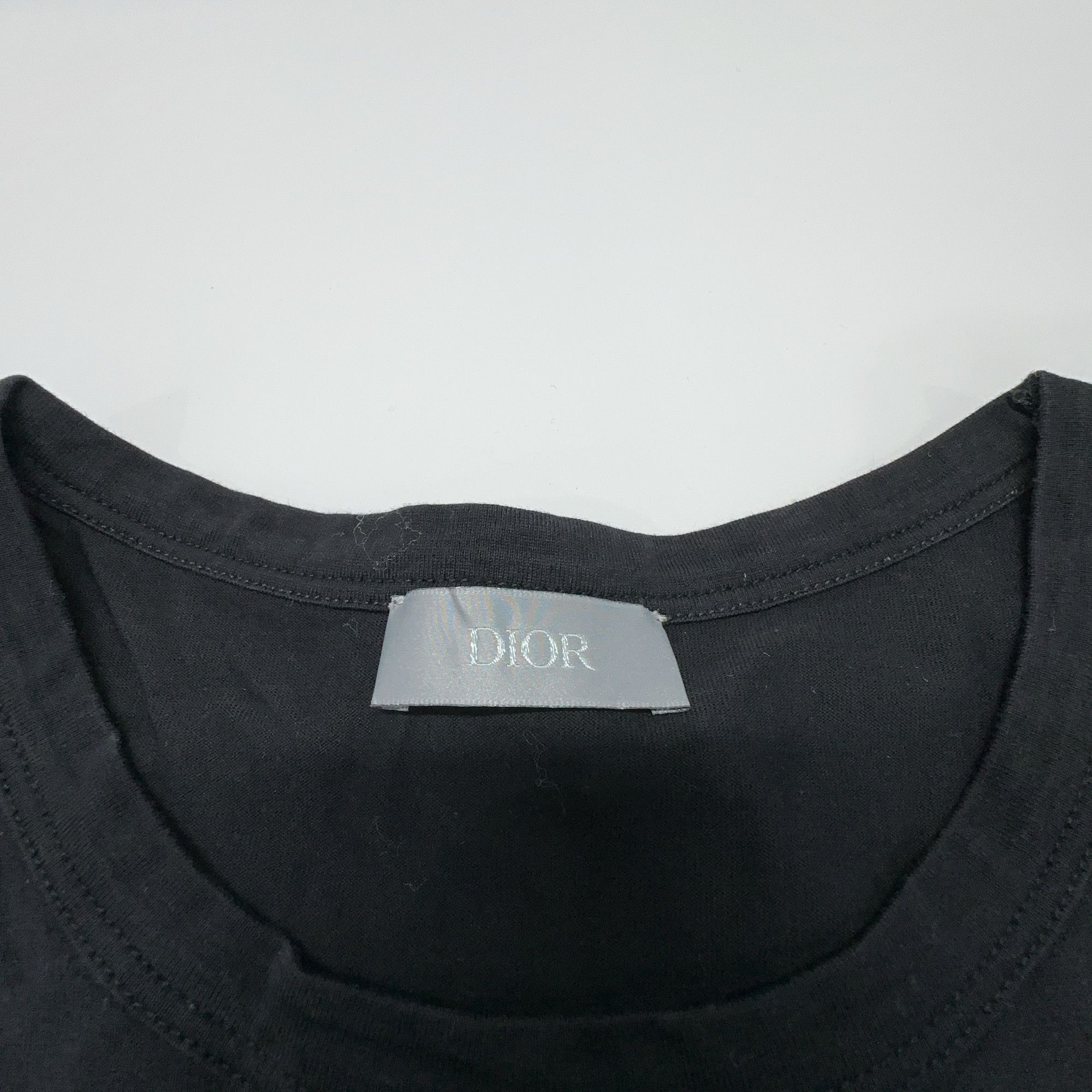 Dior Dior x Shawn Stussy Logo Patch T-Shirt Size L Size US L / EU 52-54 / 3 - 3 Thumbnail