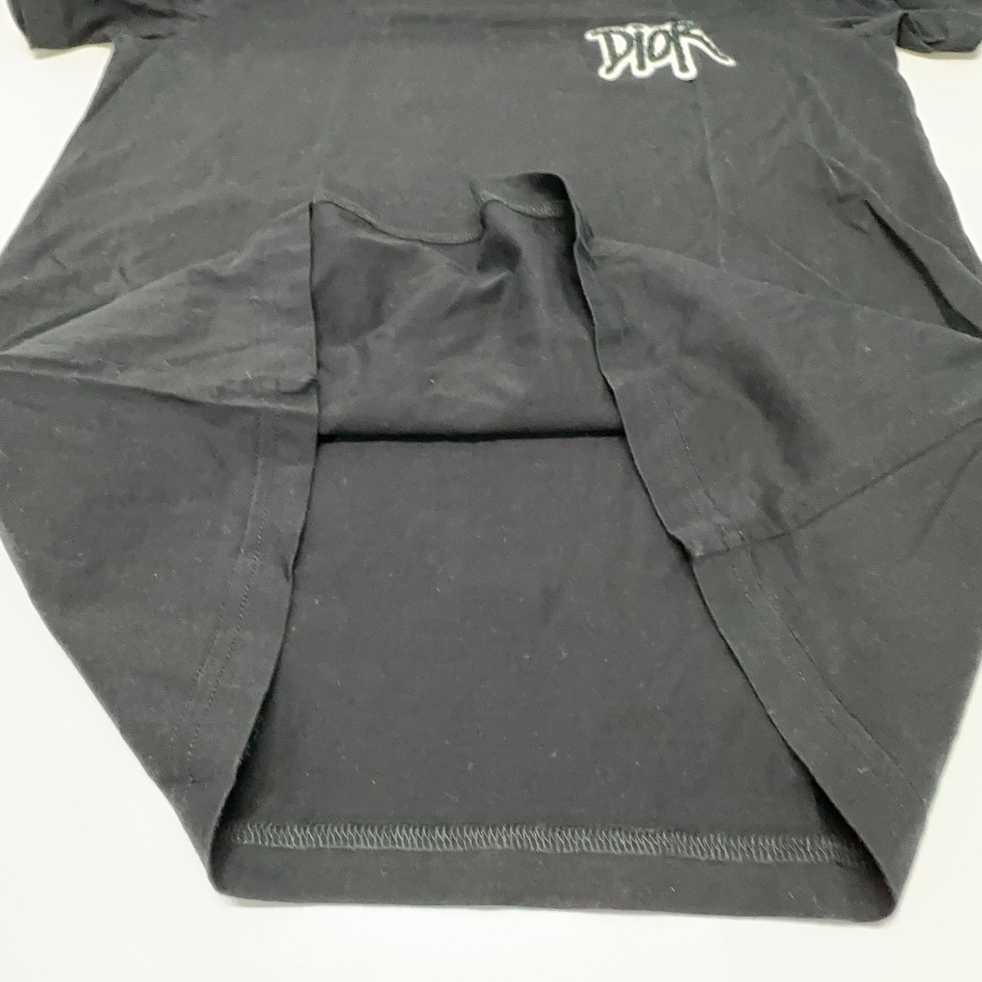 Dior Dior x Shawn Stussy Logo Patch T-Shirt Size L Size US L / EU 52-54 / 3 - 8 Thumbnail
