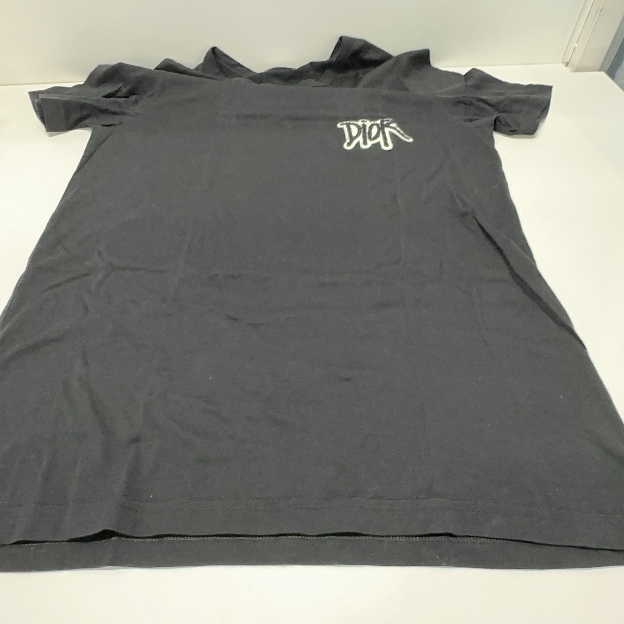 Dior Dior x Shawn Stussy Logo Patch T-Shirt Size L Size US L / EU 52-54 / 3 - 7 Thumbnail