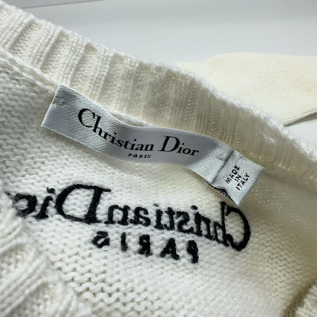 Dior Dior Embroidered Cashmere Sweater Size 34 Size XS / US 0-2 / IT 36-38 - 4 Thumbnail