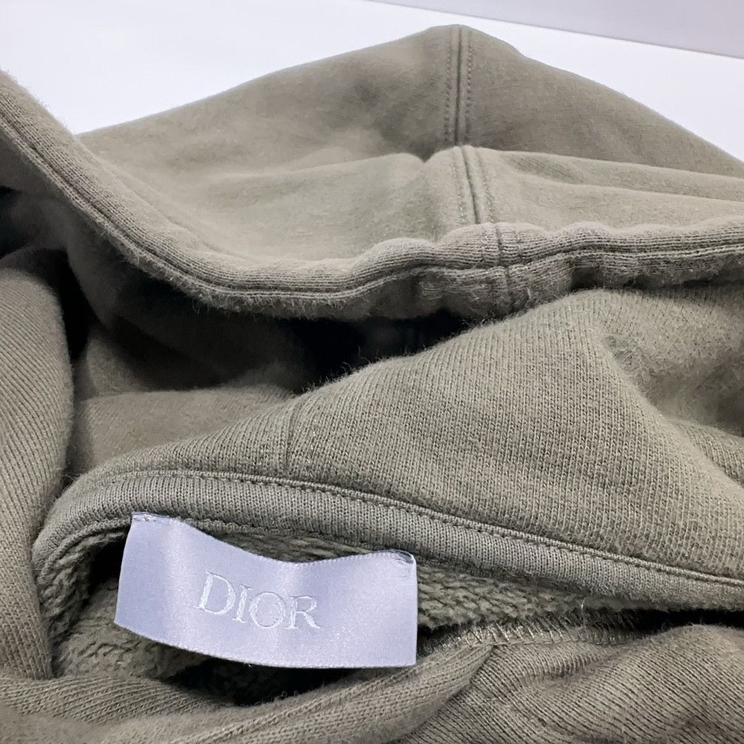 Dior Dior Logo Embroidery Hoodie Size L Size US L / EU 52-54 / 3 - 4 Thumbnail