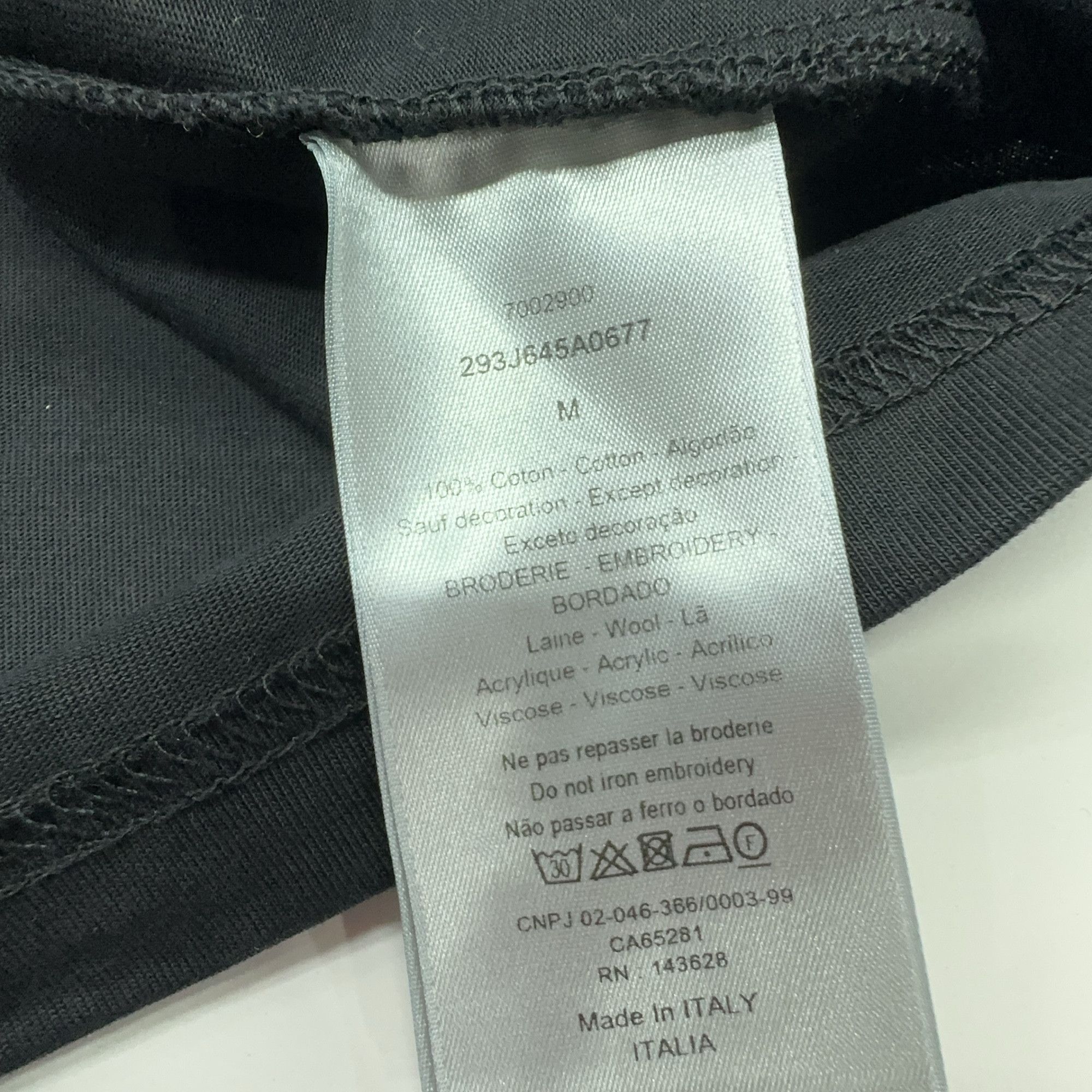 Dior Dior Atelier Embroidered Pocket T-Shirt Size M Size US M / EU 48-50 / 2 - 5 Thumbnail