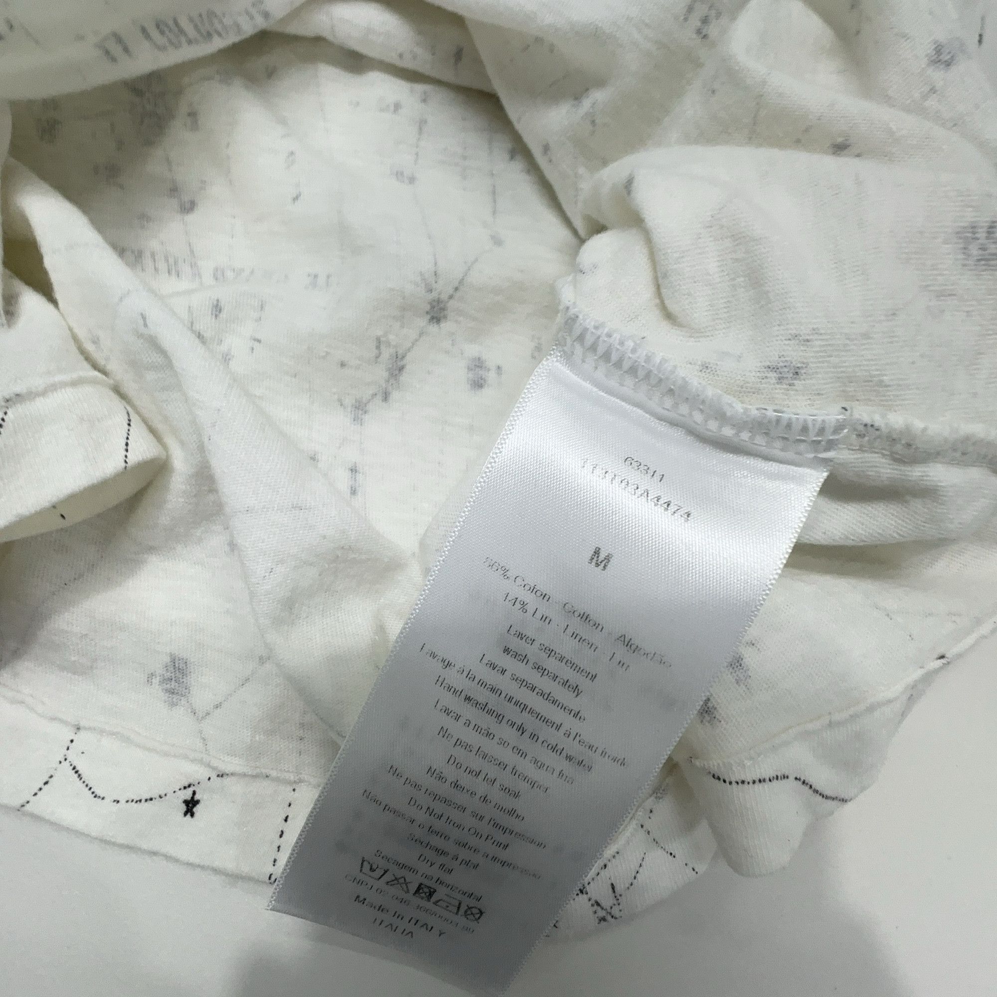 Dior Dior Zodiac Pattern T-Shirt M Size M / US 6-8 / IT 42-44 - 3 Thumbnail