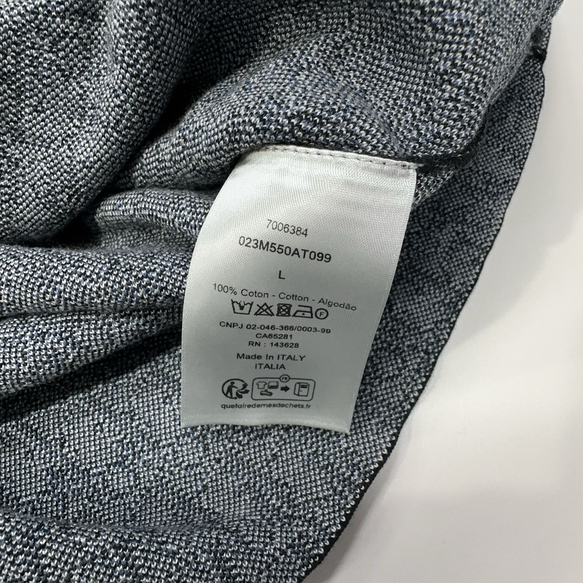 Dior Dior Oblique Monogram Knit Shirt Jacket L Size US L / EU 52-54 / 3 - 4 Thumbnail