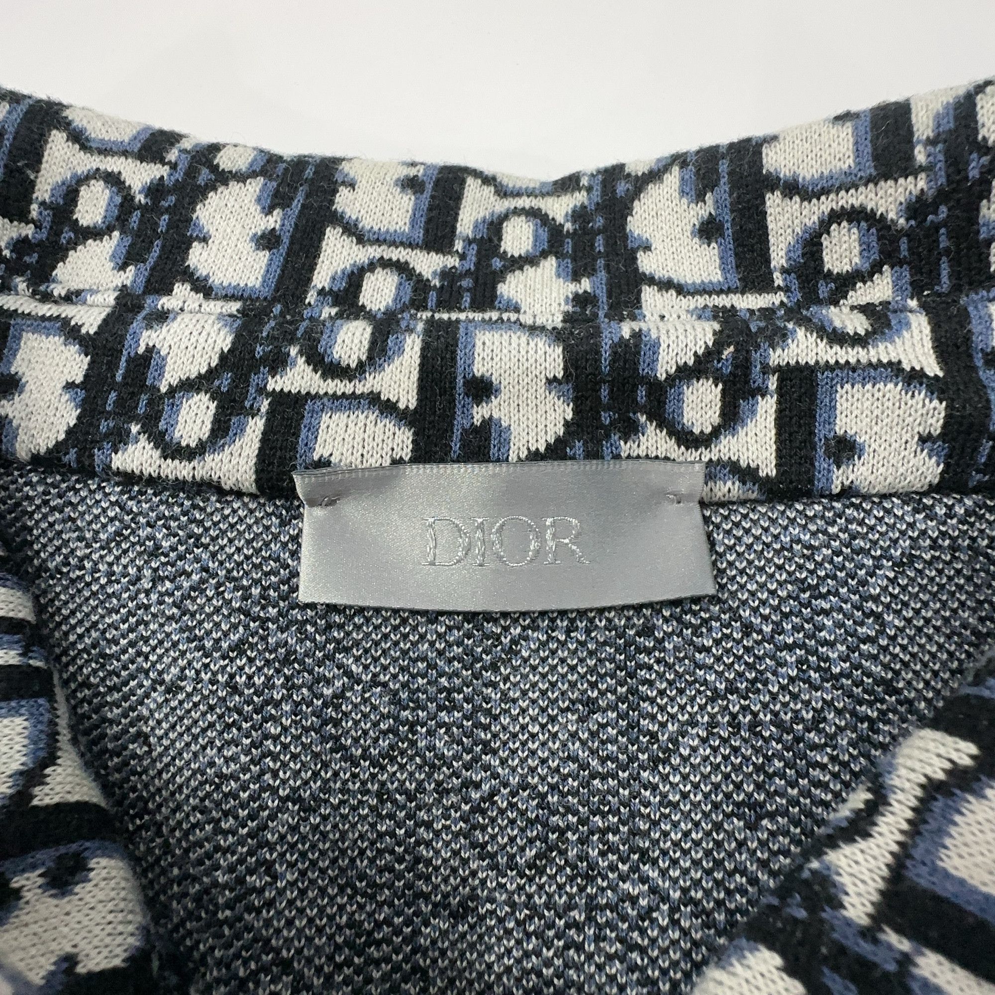 Dior Dior Oblique Monogram Knit Shirt Jacket L Size US L / EU 52-54 / 3 - 3 Thumbnail