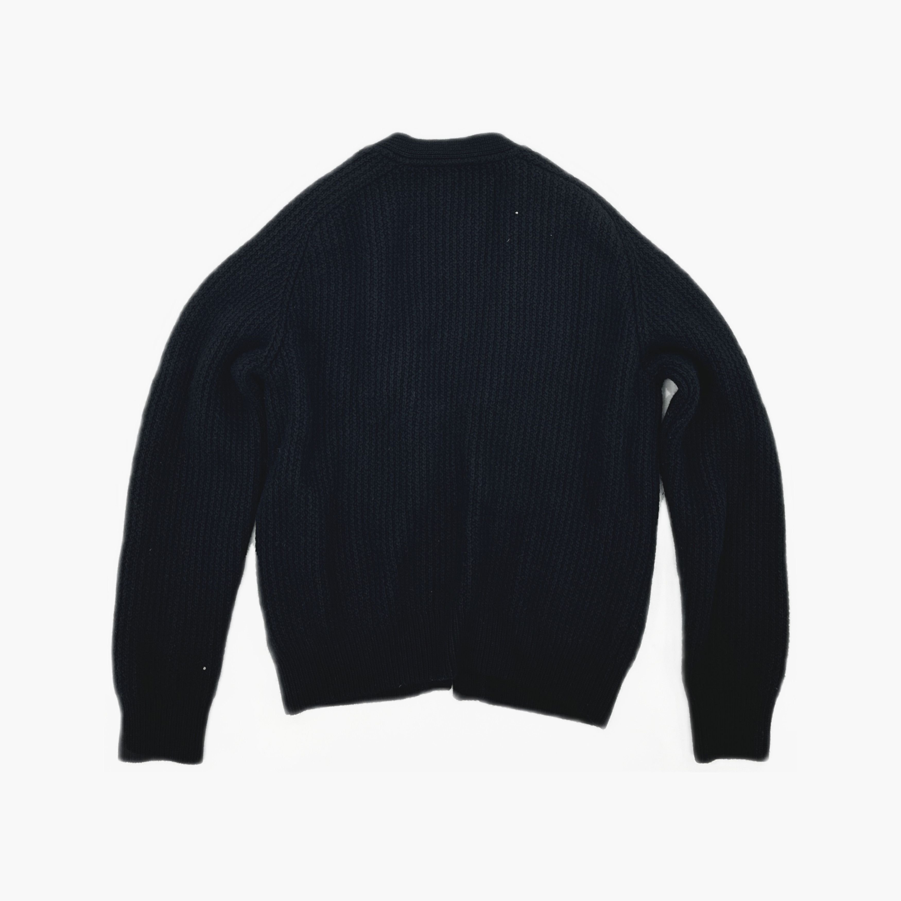Dior Dior Ribbed Alpaca Wool Cardigan Size M Size US M / EU 48-50 / 2 - 2 Thumbnail