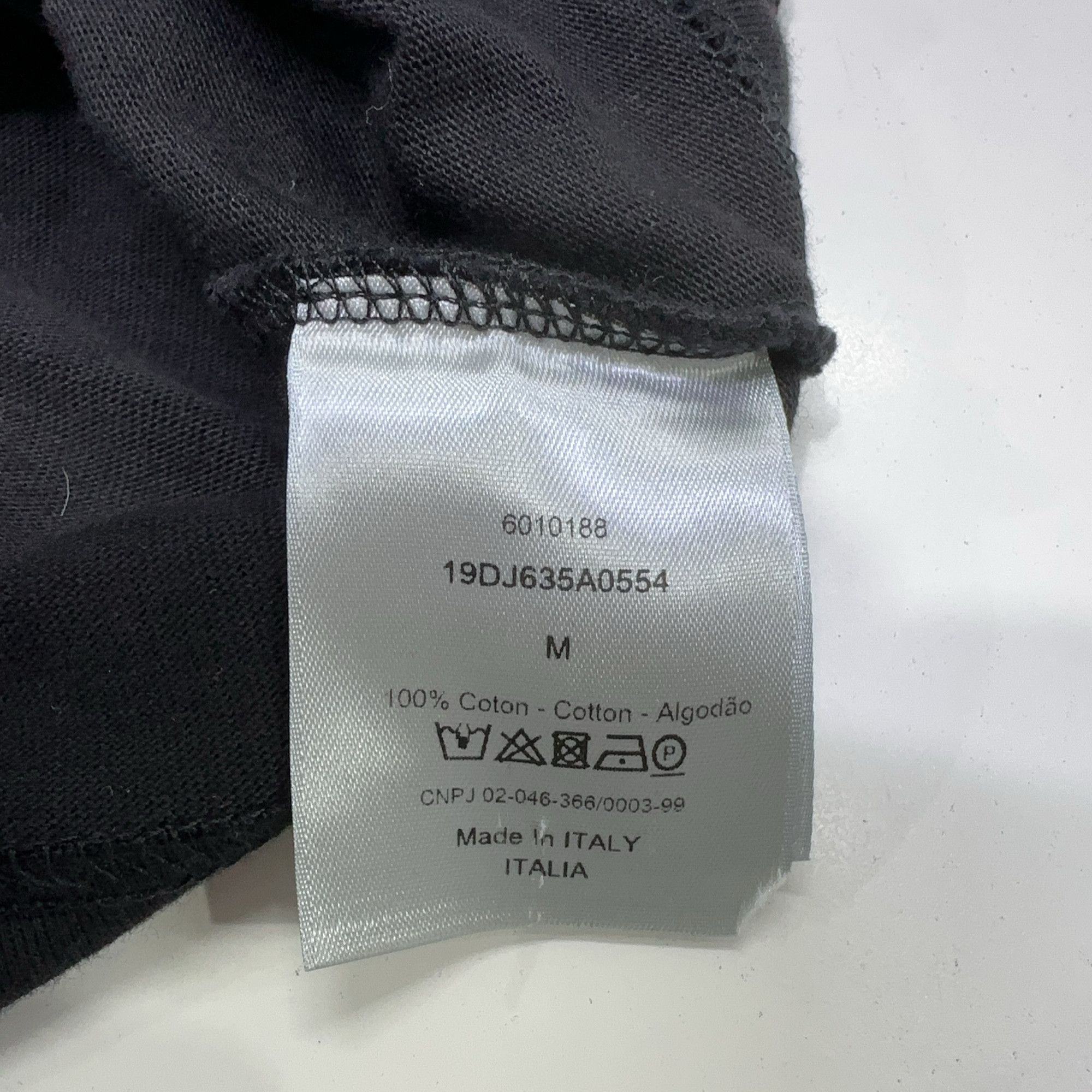 Dior Dior CD Logo Embroidered Pocket T-Shirt M Size US M / EU 48-50 / 2 - 5 Thumbnail