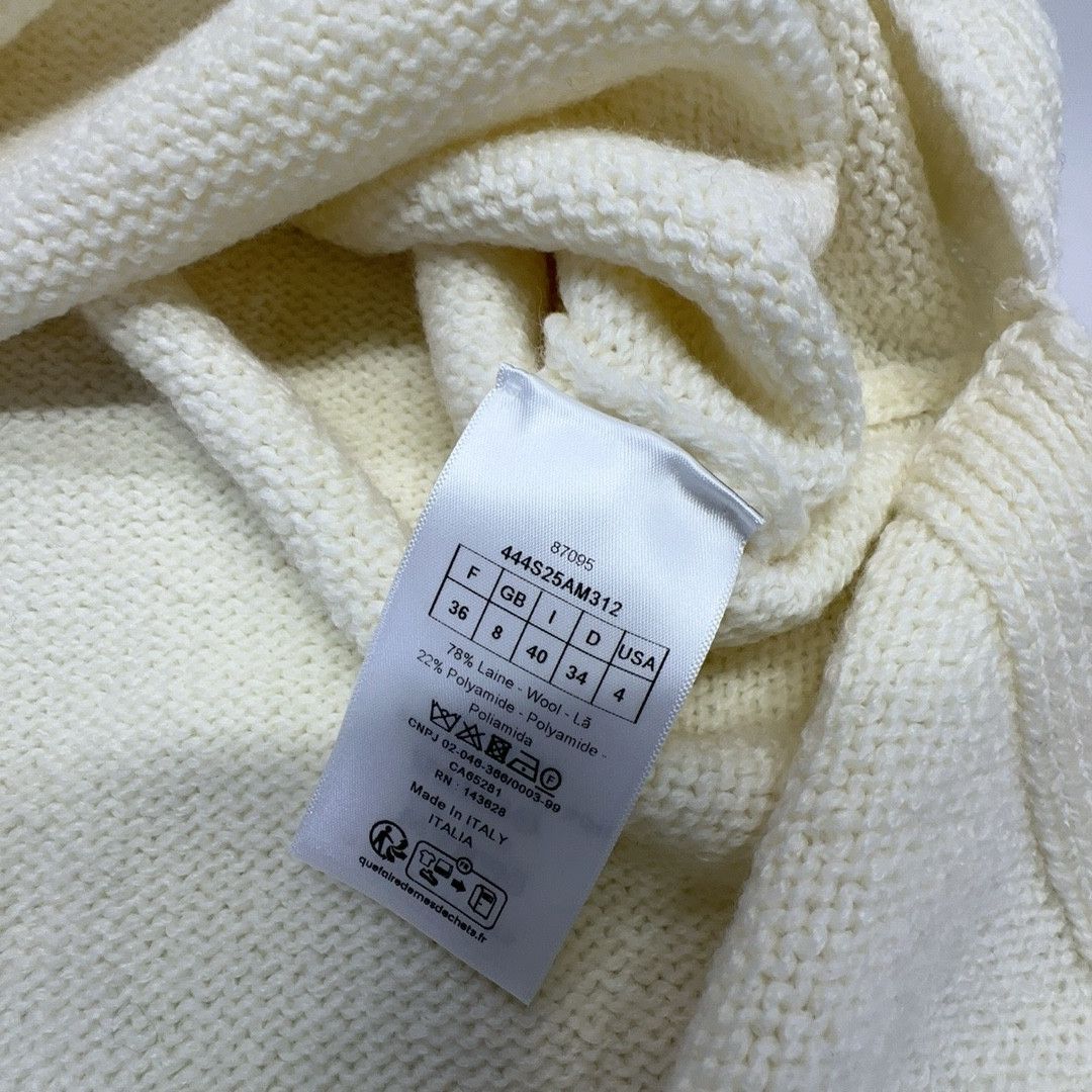 Dior Dior FW24 Logo Sleeveless Knit Sweater 36 Size XS / US 0-2 / IT 36-38 - 3 Thumbnail