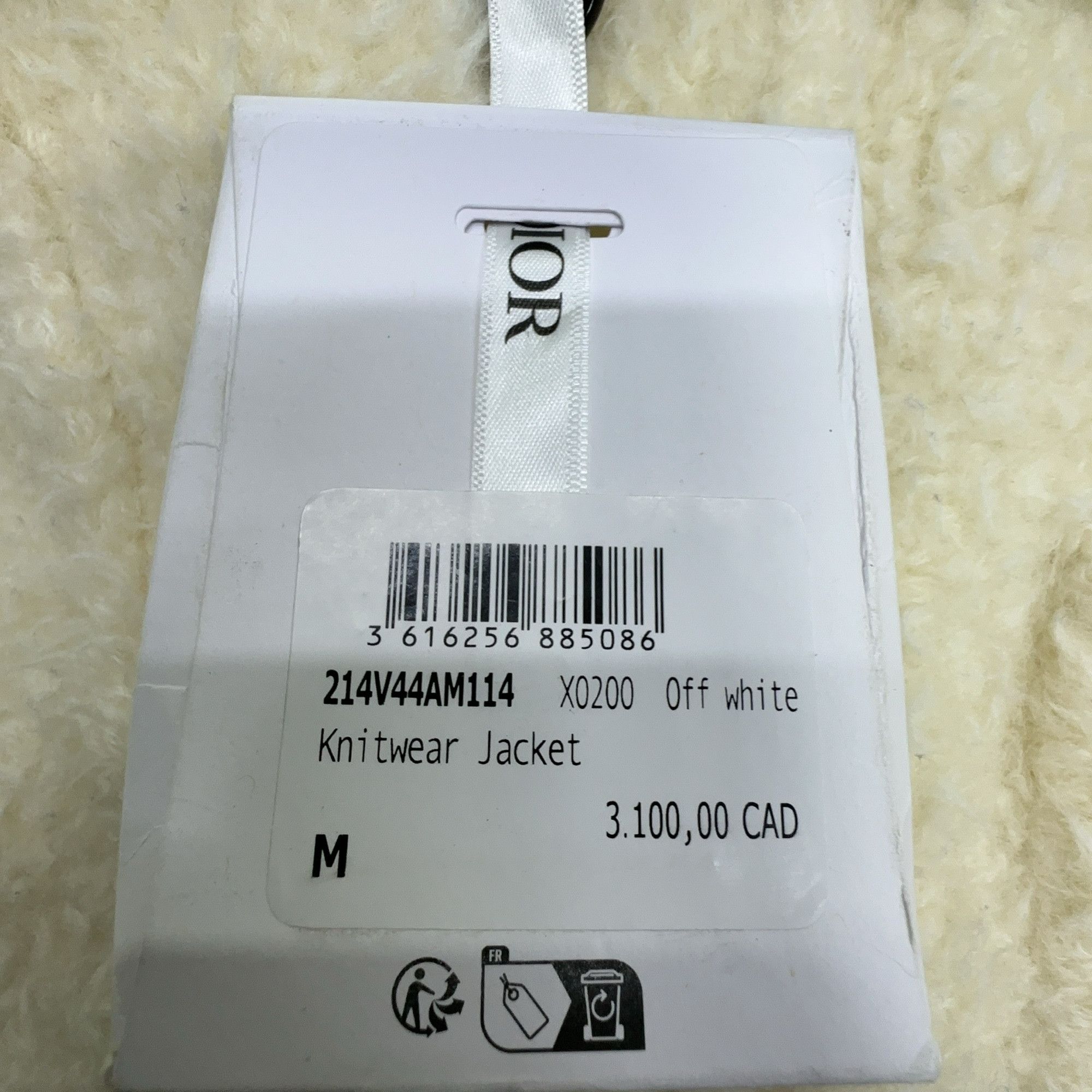 Dior Dior Caro Essential Knitwear Jacket Size M Size M / US 6-8 / IT 42-44 - 2 Thumbnail