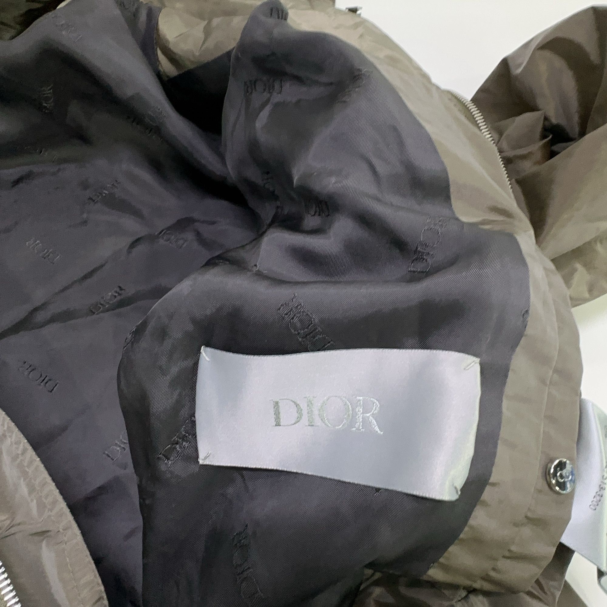 Dior Dior Embroidered Logo Hooded Jacket Size 46 Size US S / EU 44-46 / 1 - 4 Thumbnail