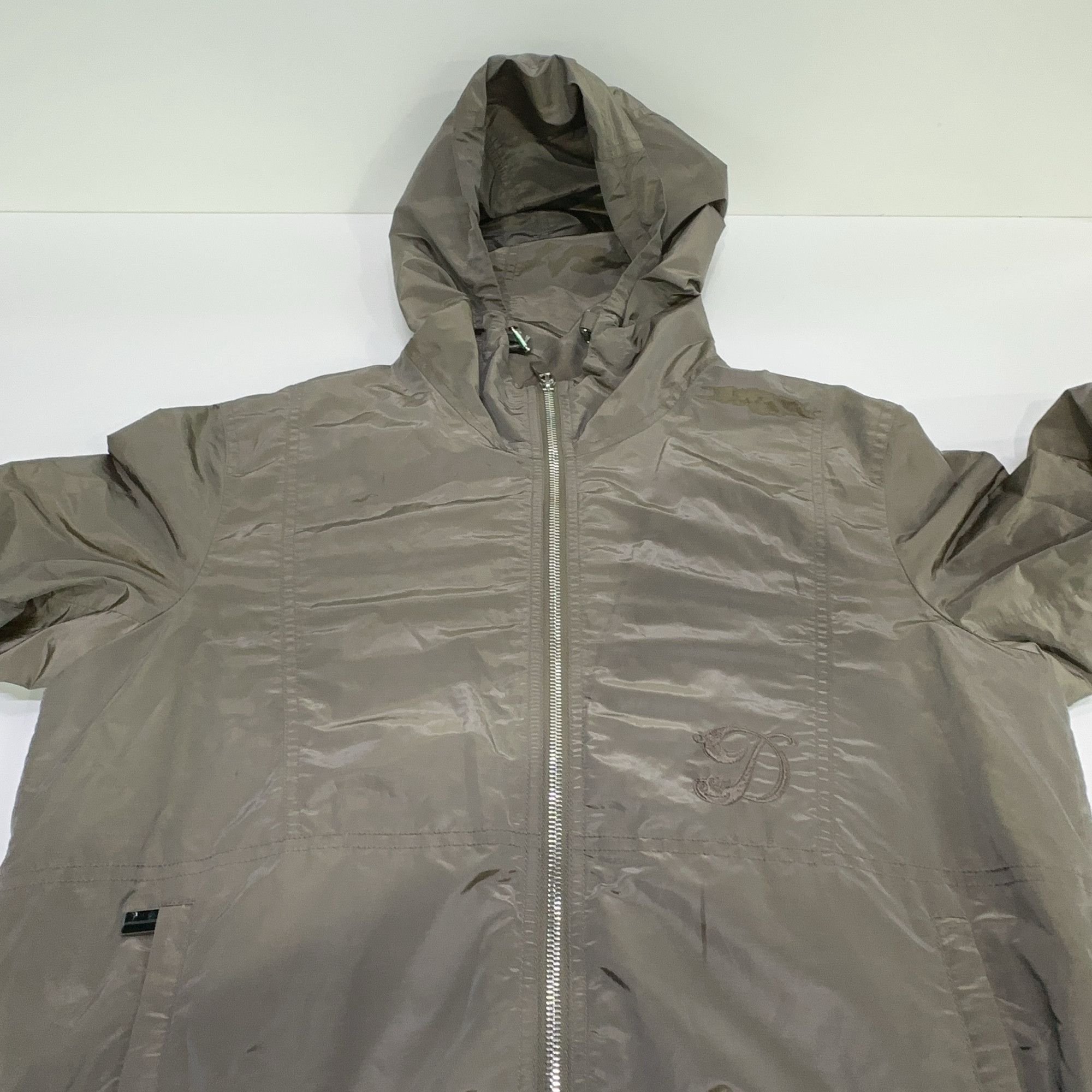 Dior Dior Embroidered Logo Hooded Jacket Size 46 Size US S / EU 44-46 / 1 - 8 Thumbnail