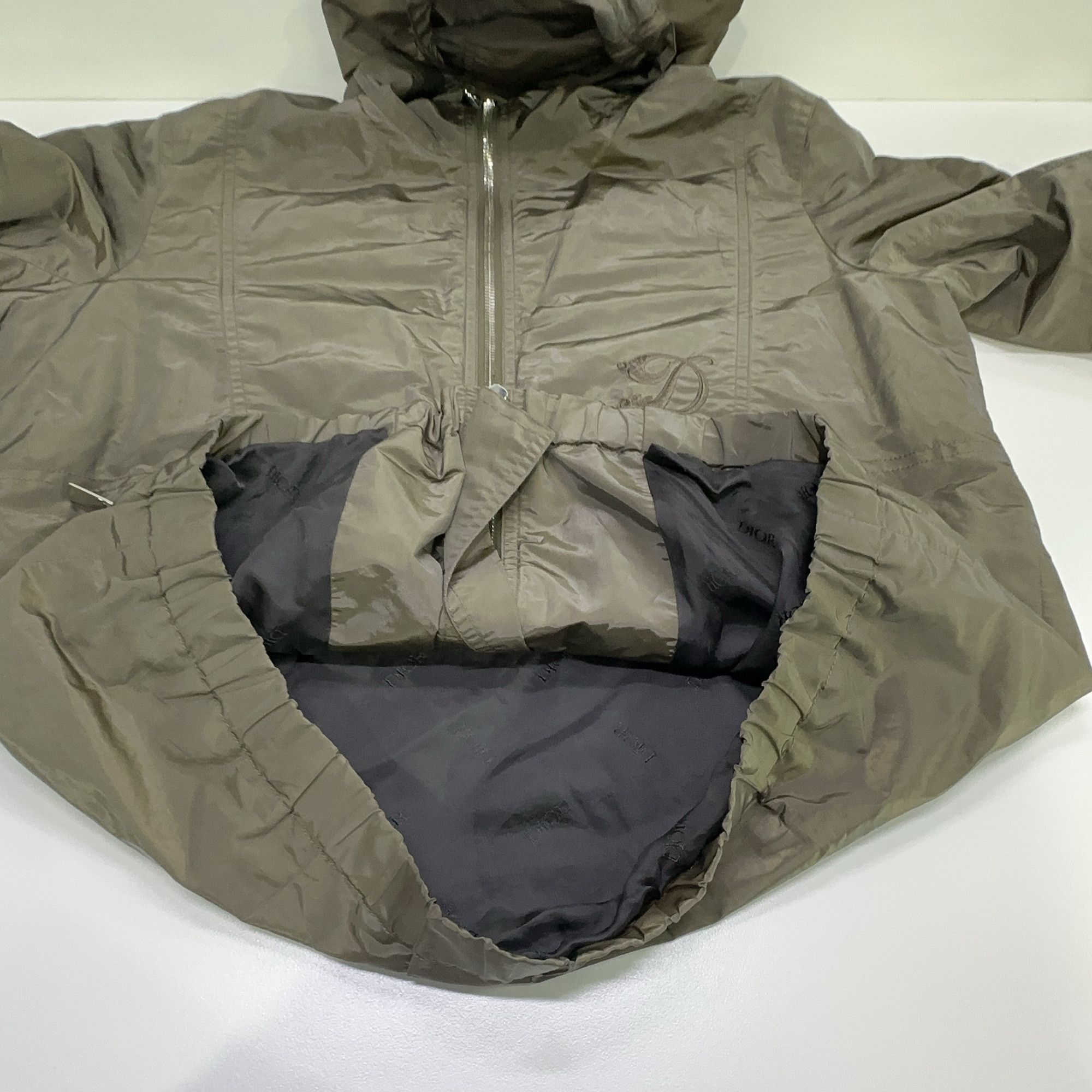 Dior Dior Embroidered Logo Hooded Jacket Size 46 Size US S / EU 44-46 / 1 - 12 Thumbnail