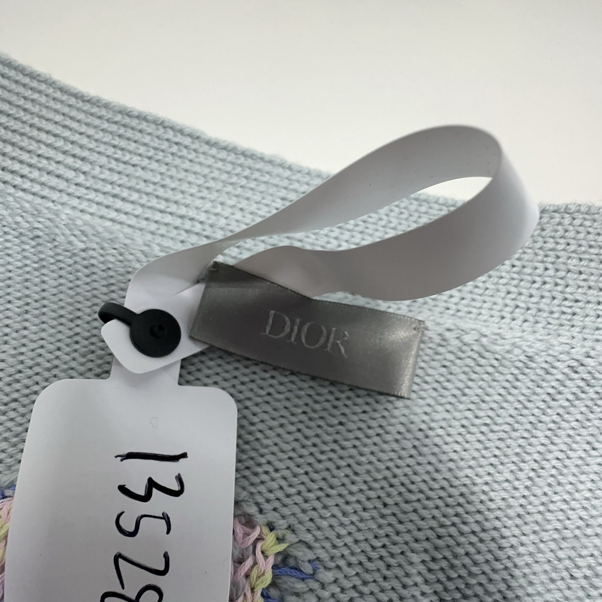 Dior Dior Rose Intarsia V-Neck Cardigan XS Size US XS / EU 42 / 0 - 3 Thumbnail