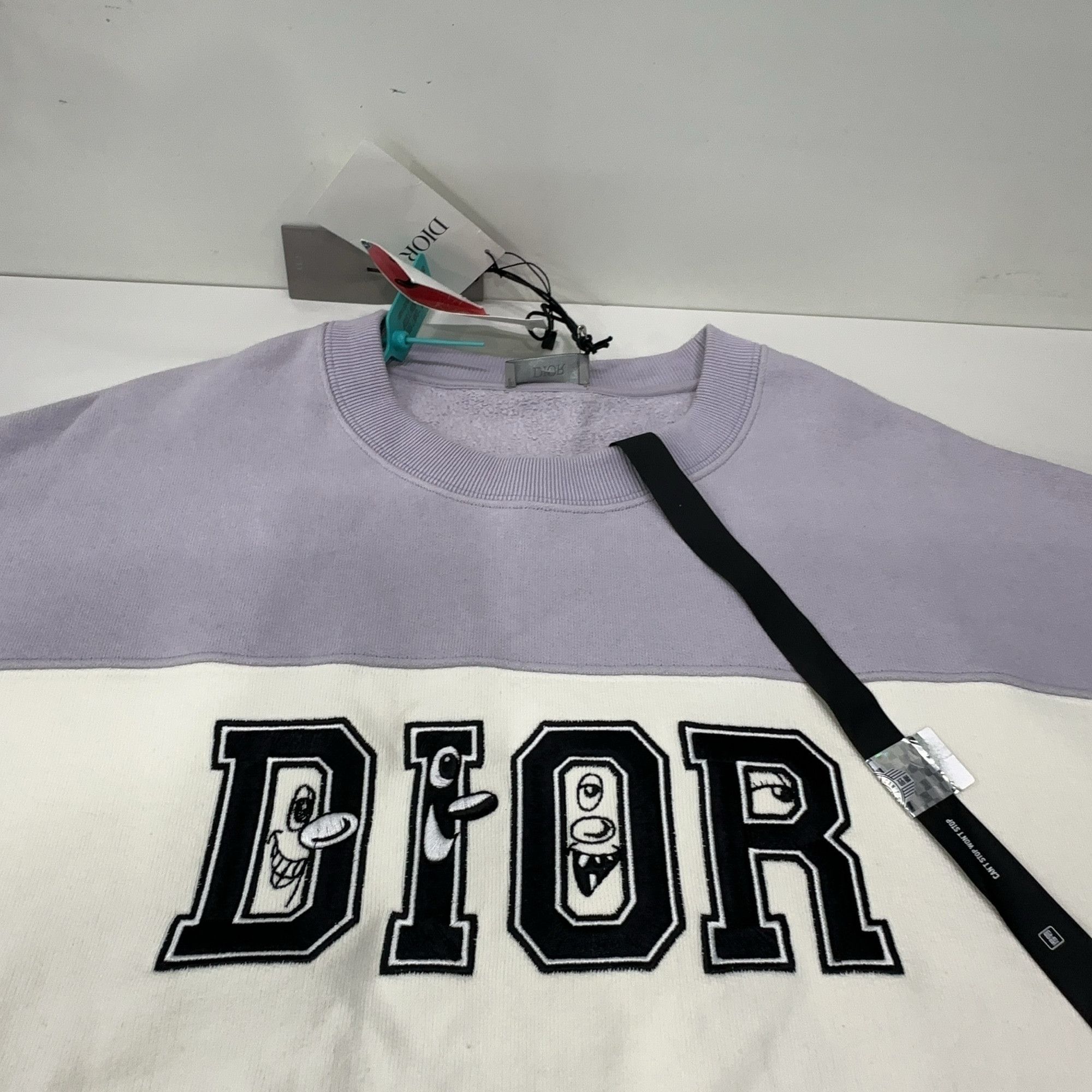 Dior Dior Two-Tone Colorblock Short Sleeve Sweatshirt L Size US L / EU 52-54 / 3 - 7 Thumbnail