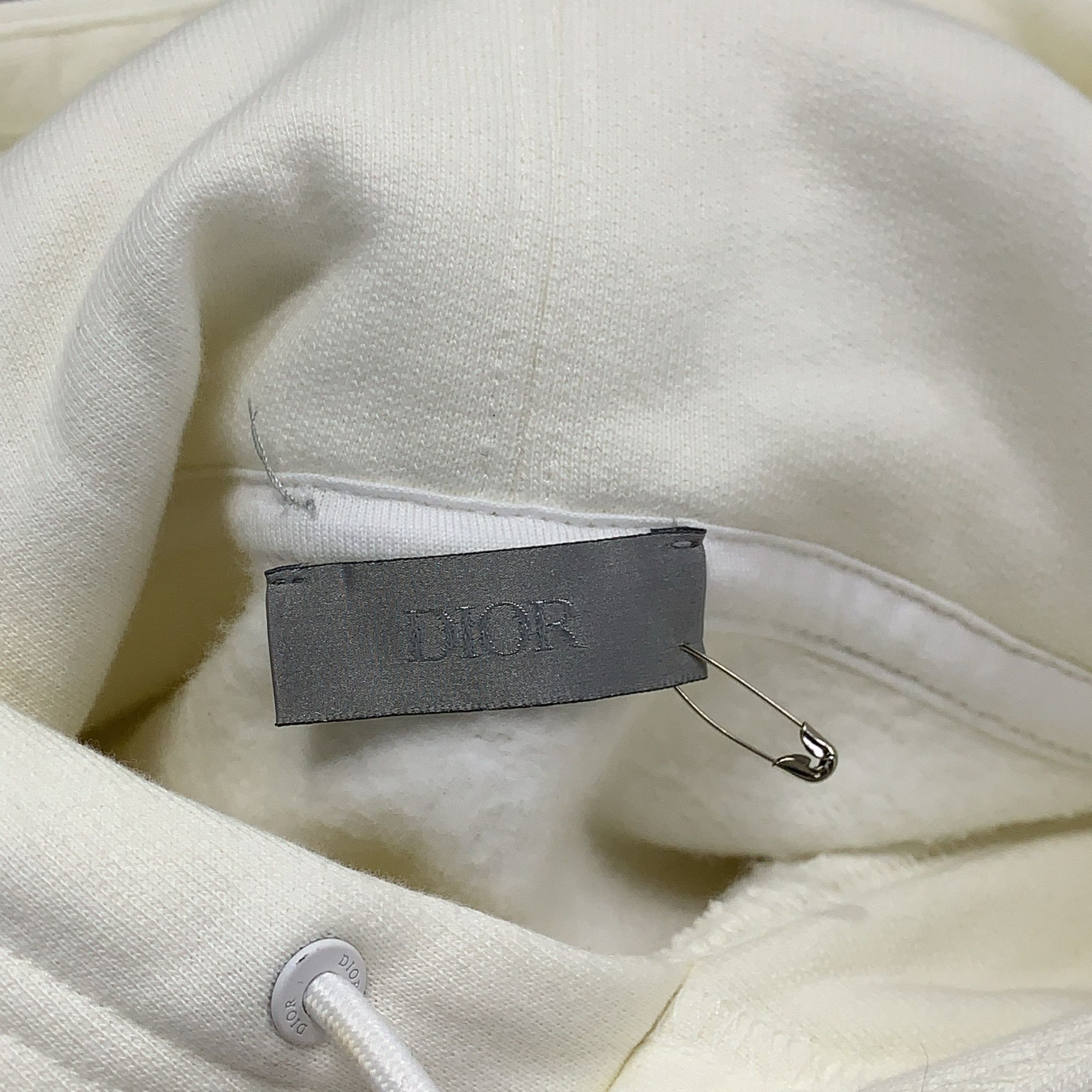 Dior Dior Crown Logo Hoodie White Size S Size US S / EU 44-46 / 1 - 4 Thumbnail