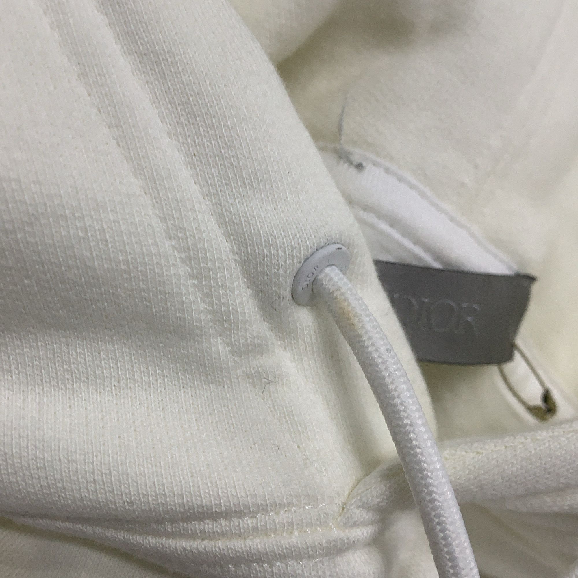 Dior Dior Crown Logo Hoodie White Size S Size US S / EU 44-46 / 1 - 6 Thumbnail
