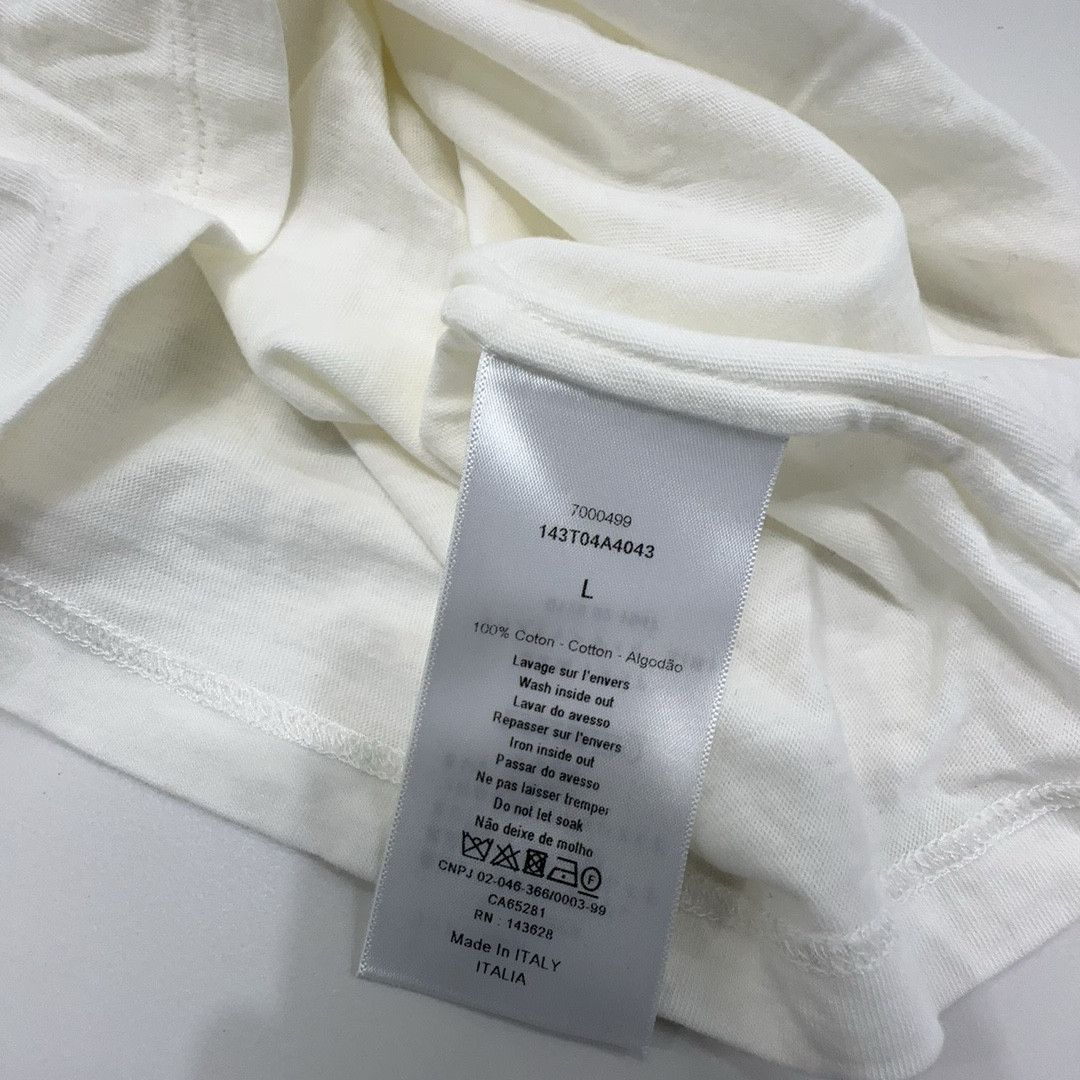 Dior Dior Logo Stripe Cotton T-Shirt L Size US L / EU 52-54 / 3 - 3 Thumbnail