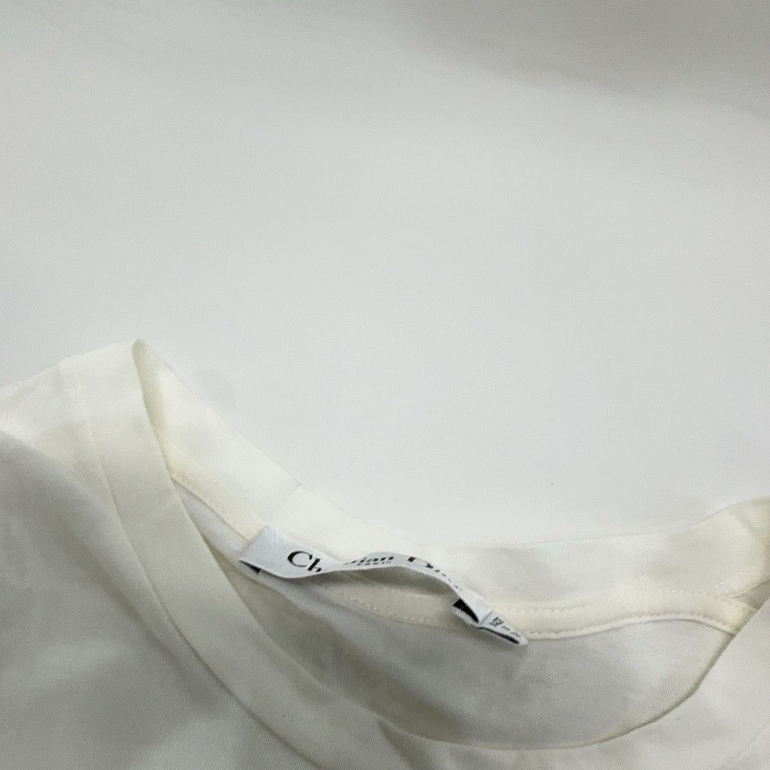 Dior Dior Logo Stripe Cotton T-Shirt L Size US L / EU 52-54 / 3 - 4 Thumbnail