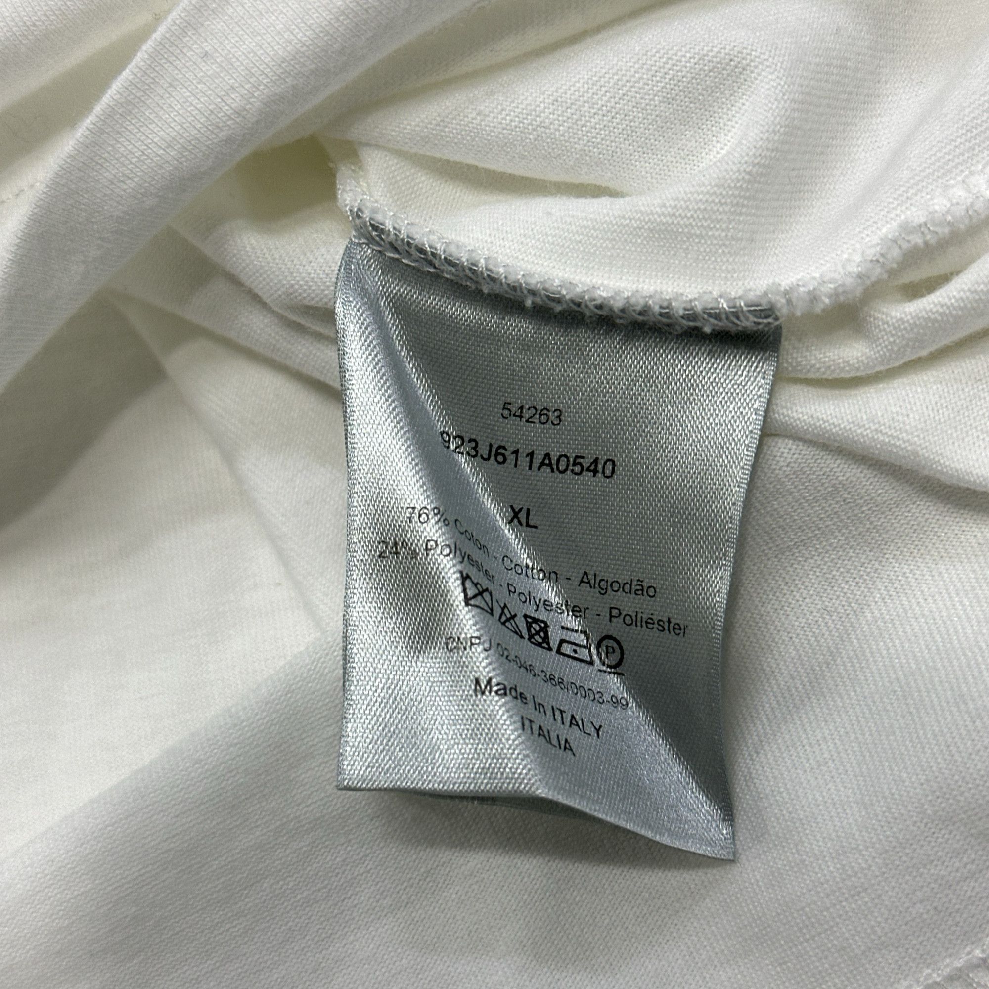 Dior Dior Distressed Oblique T-Shirt XL Size US XL / EU 56 / 4 - 4 Thumbnail