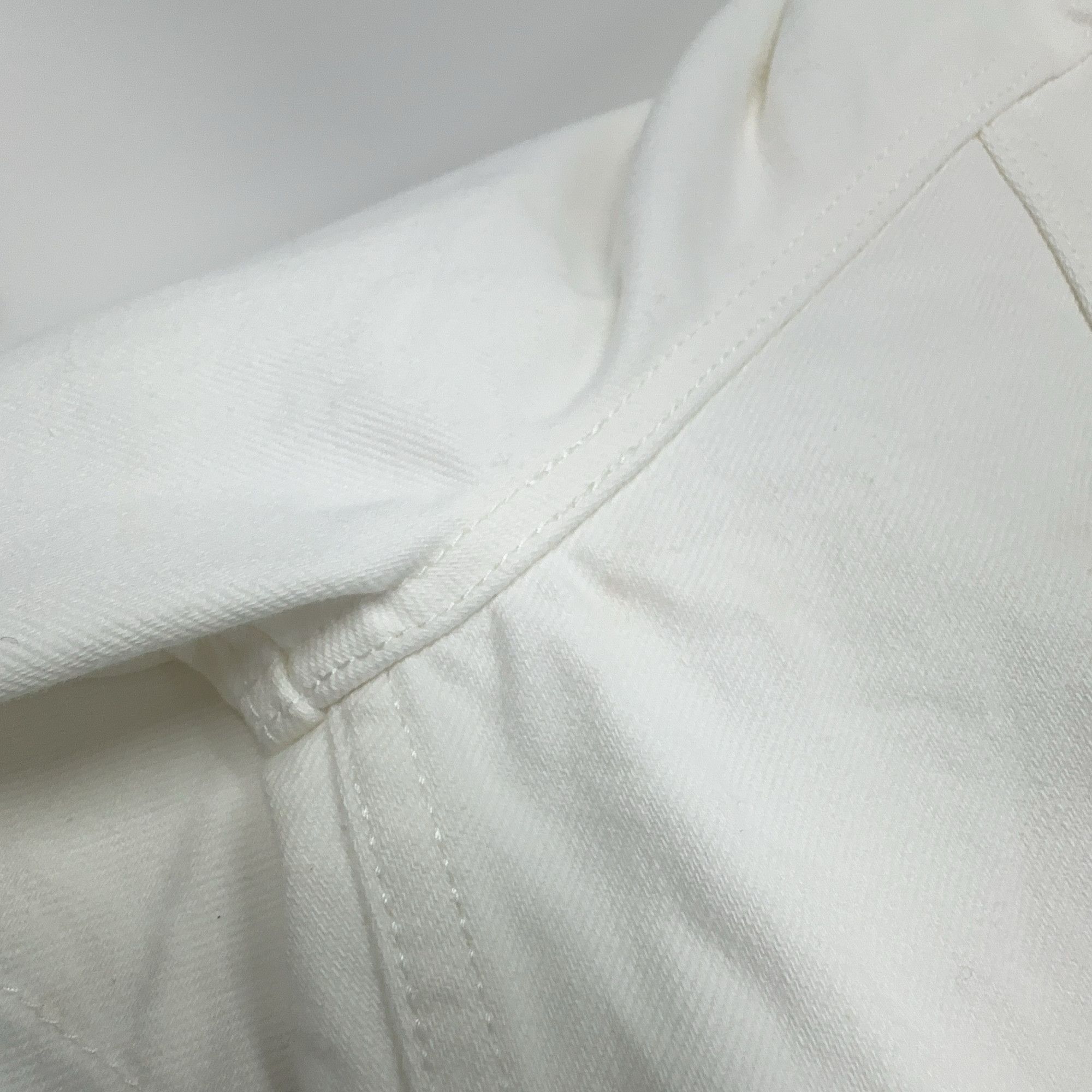 Dior Dior x Sacai White Zip Denim Jacket 48 Size US M / EU 48-50 / 2 - 7 Thumbnail