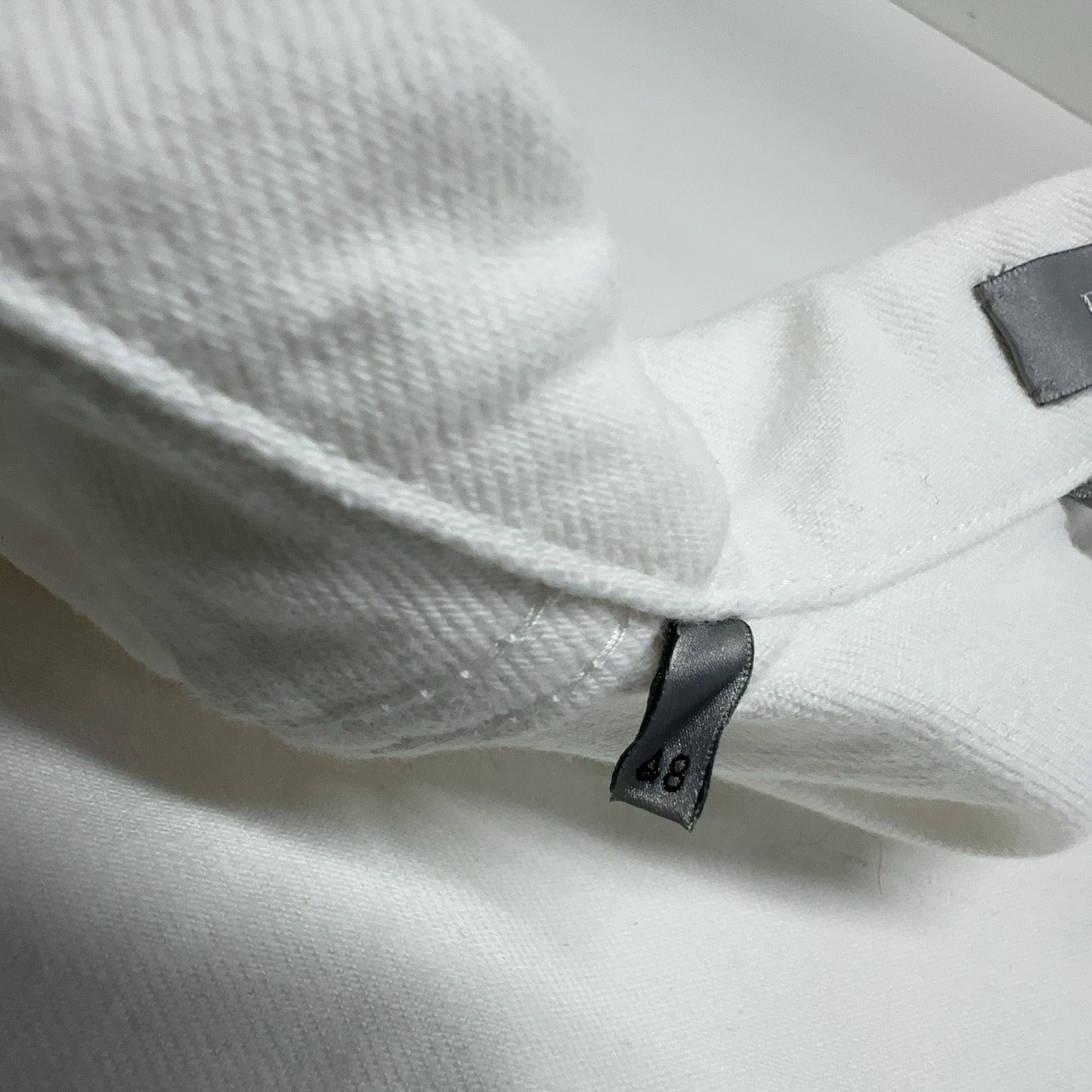 Dior Dior x Sacai White Zip Denim Jacket 48 Size US M / EU 48-50 / 2 - 5 Thumbnail
