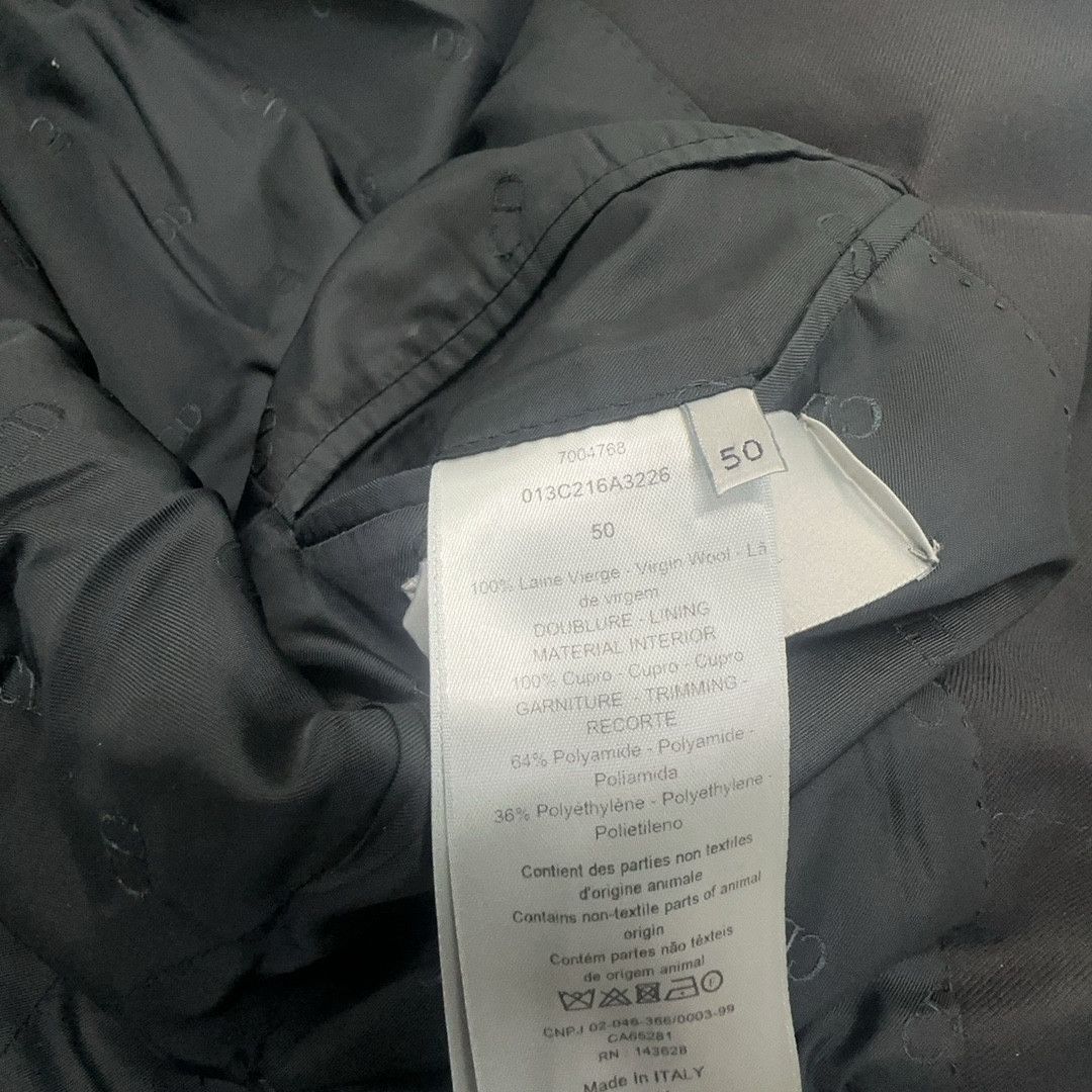 Dior Dior Wool Button Strap Blazer 40R Size 40R - 3 Thumbnail