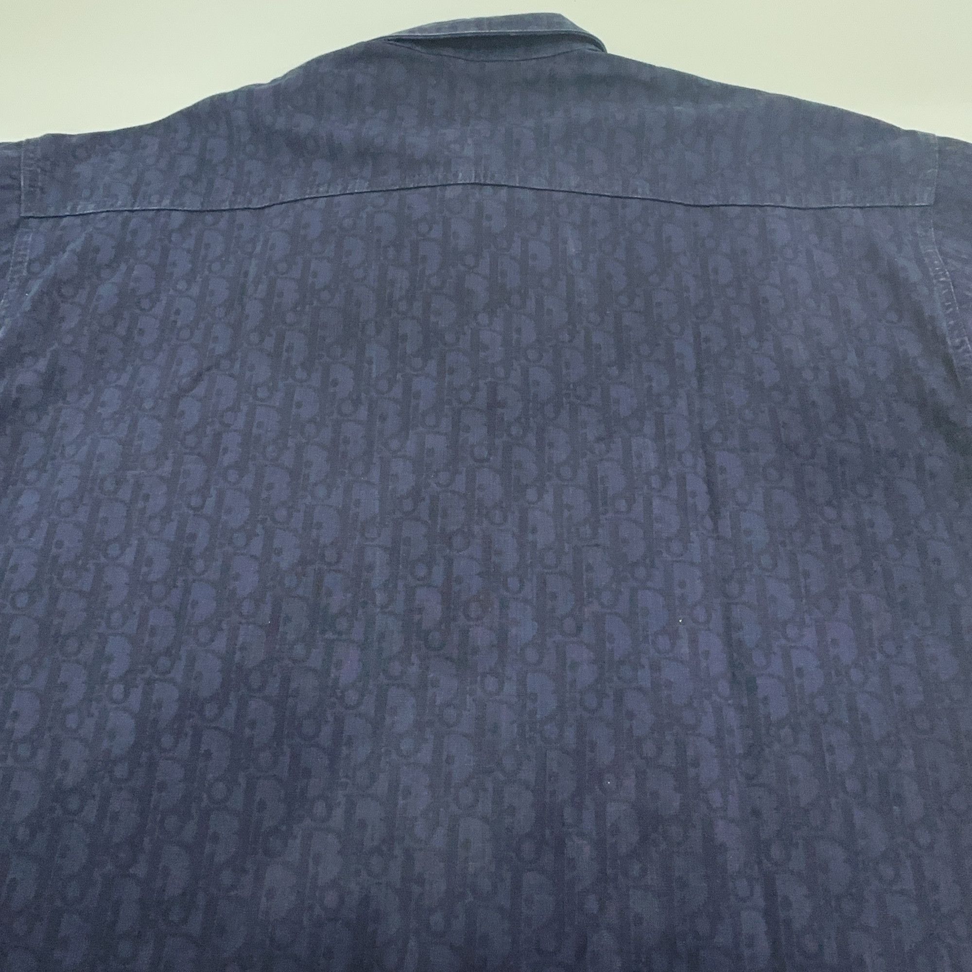 Dior Dior Oblique Kasuri Denim Shirt 40 Size US XXS / EU 40 - 12 Thumbnail
