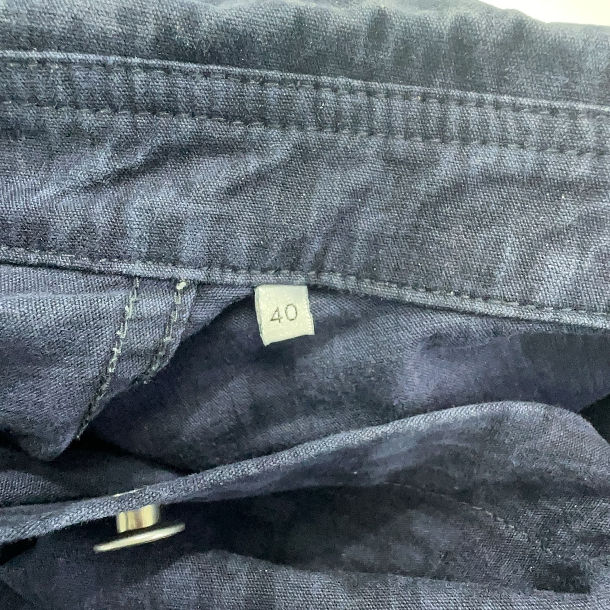 Dior Dior Oblique Kasuri Denim Shirt 40 Size US XXS / EU 40 - 4 Thumbnail