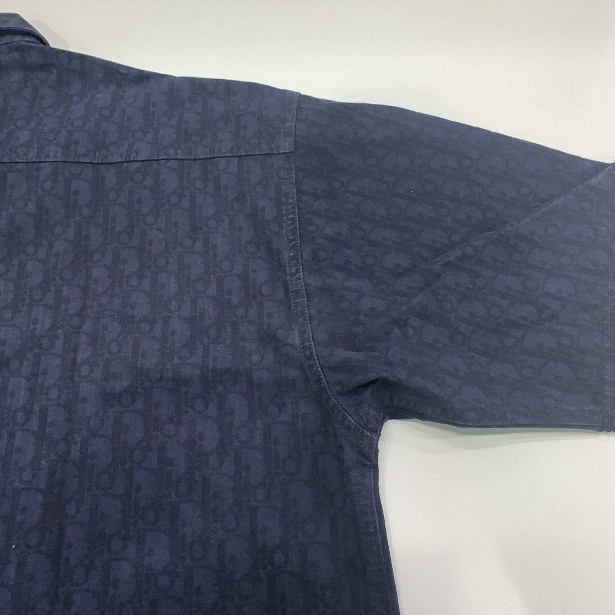 Dior Dior Oblique Kasuri Denim Shirt 40 Size US XXS / EU 40 - 13 Thumbnail