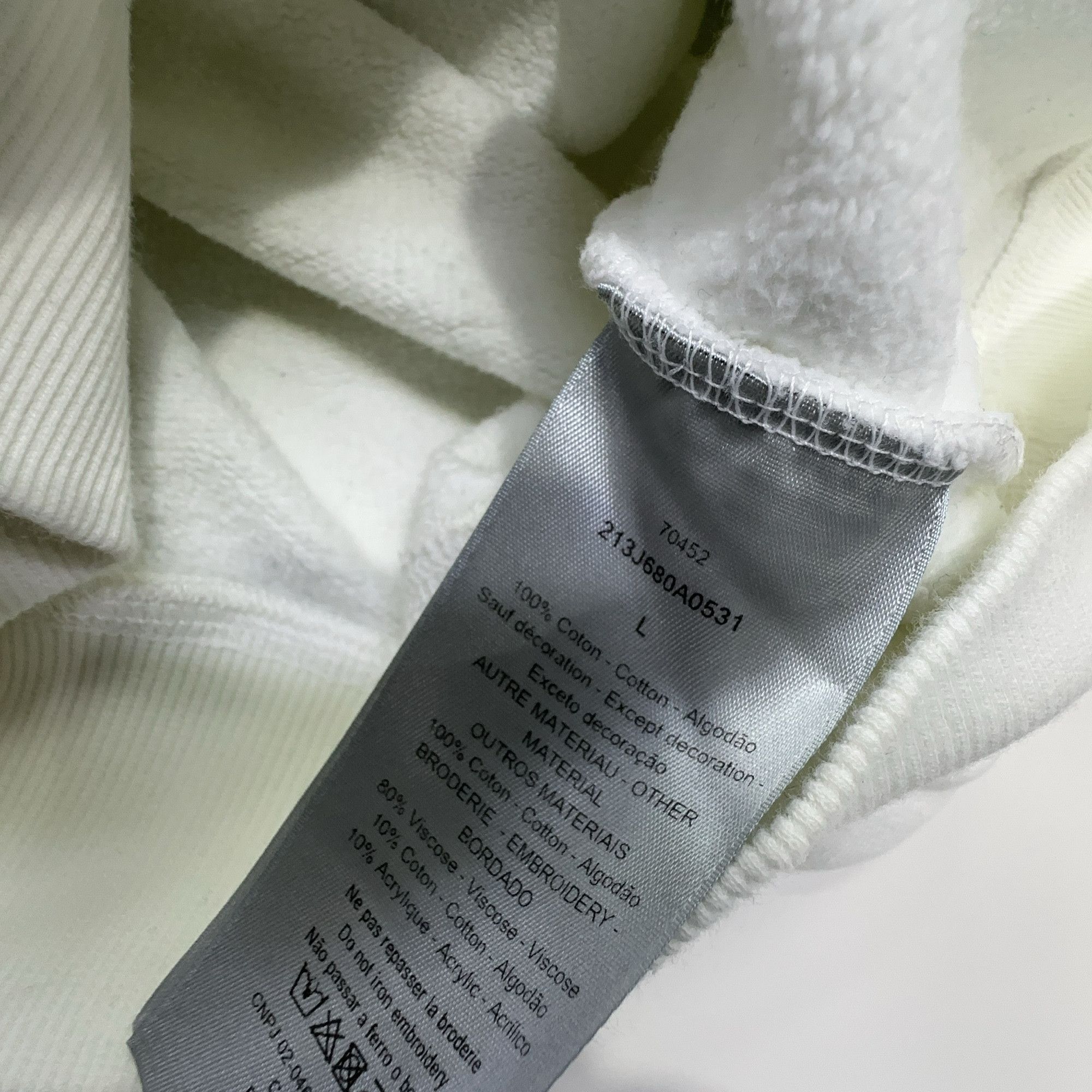 Dior Dior SS22 Atelier Logo Colorblock Hoodie L Size US L / EU 52-54 / 3 - 3 Thumbnail