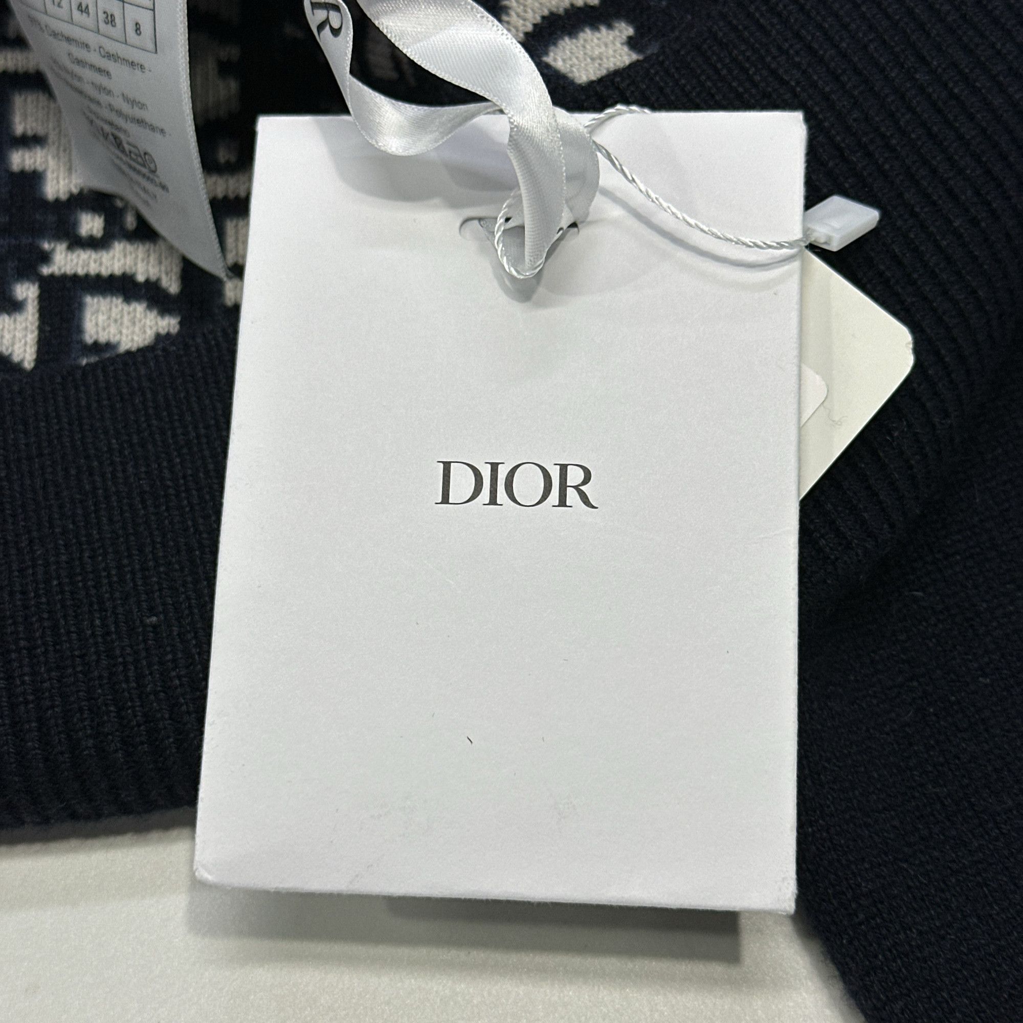 Dior Dior Alps Oblique Reversible Cashmere Sweater FR 40 Size M / US 6-8 / IT 42-44 - 4 Thumbnail