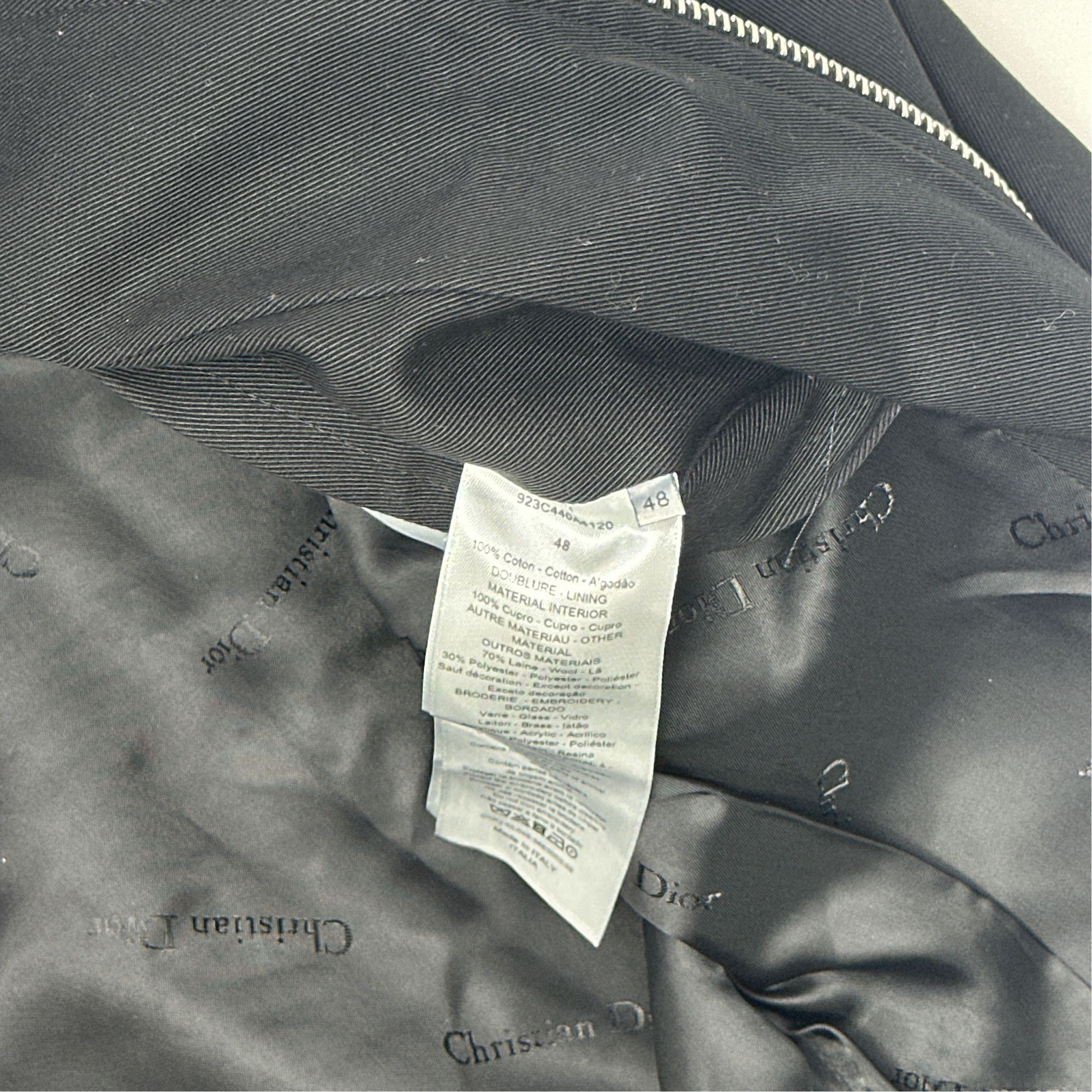 Dior Dior x KAWS Rhinestone Bee Zip Jacket 48 Size US M / EU 48-50 / 2 - 2 Thumbnail