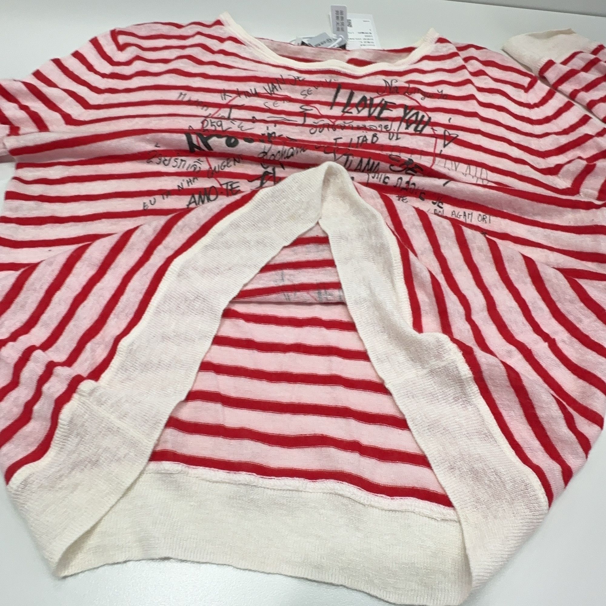 Dior Dior Striped Heart Motif Knit Sweater Size 36 Size XS / US 0-2 / IT 36-38 - 9 Thumbnail