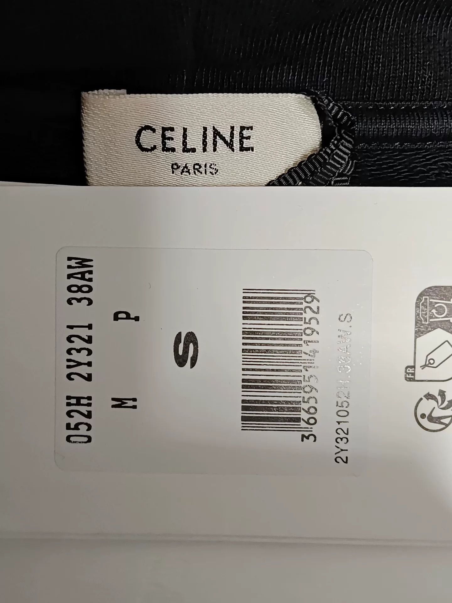 Celine CELINE Logo Print Hoodie Black Size S Size US S / EU 44-46 / 1 - 6 Thumbnail