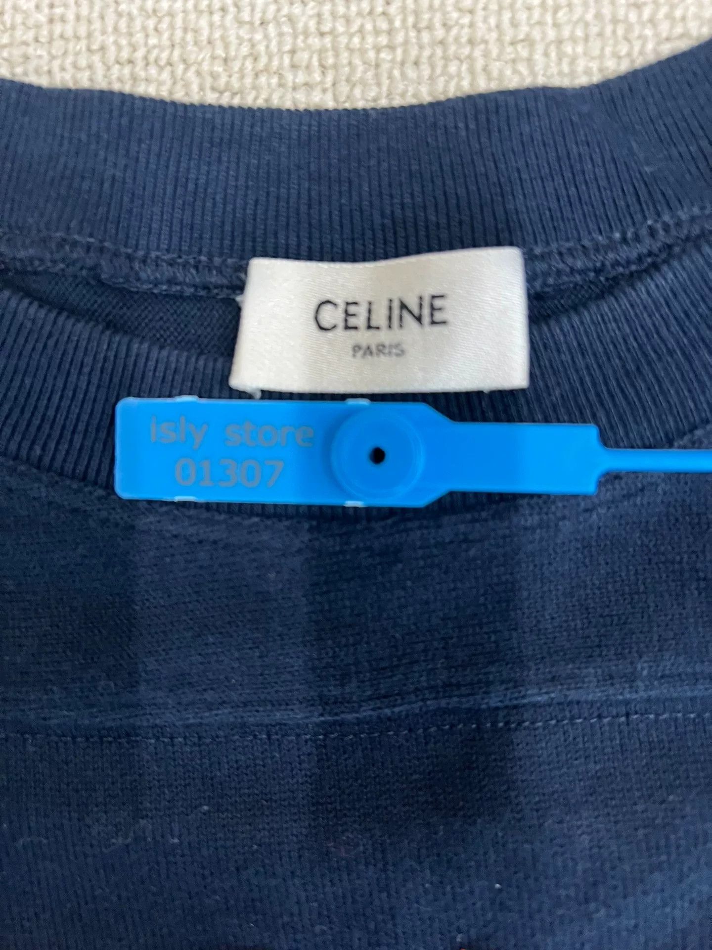 Celine Celine Logo Print 3/4 Sleeve T-Shirt Size S Size S / US 4 / IT 40 - 5 Thumbnail