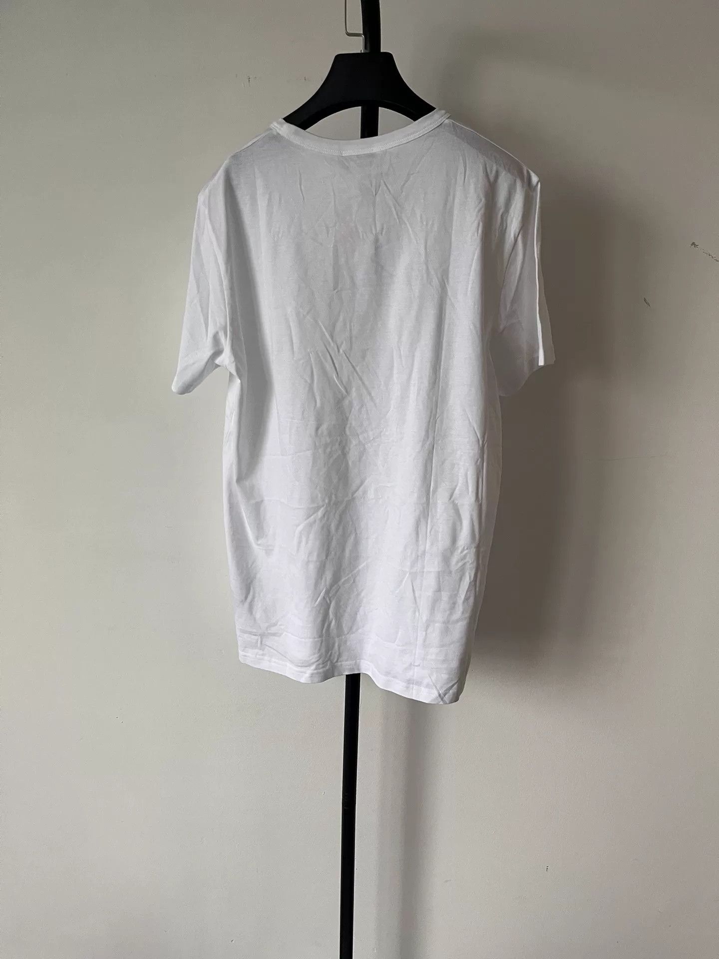 Dior Dior White CD Icon Embroidery T-Shirt Size L Size US L / EU 52-54 / 3 - 3 Thumbnail