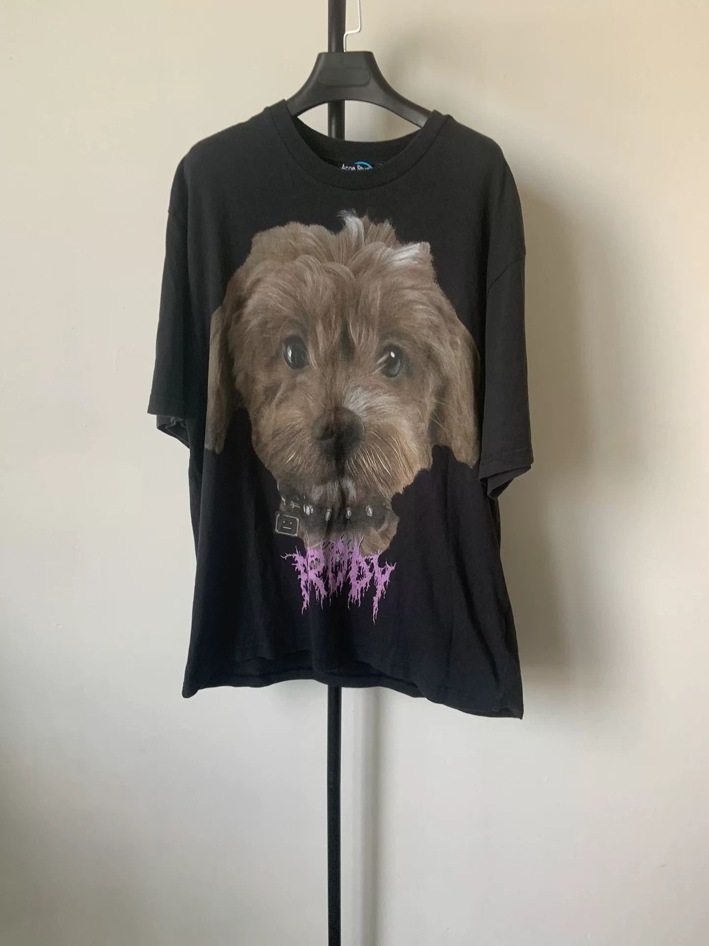 Acne Studios Acne Studios Brody Dog Graphic T-Shirt XL Size US XL / EU 56 / 4 - 2 Thumbnail